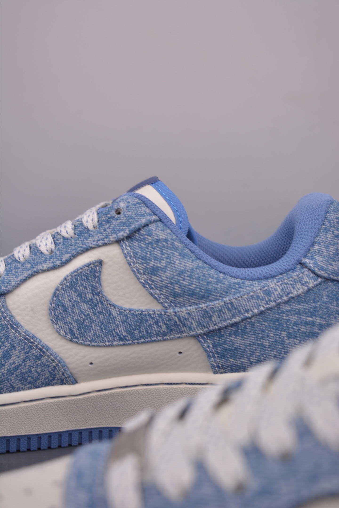Nike X Louis Vuitton Air Force 1 Low Denim Blue Fashion Sneakers 8 i1753397815613 5484 0 7