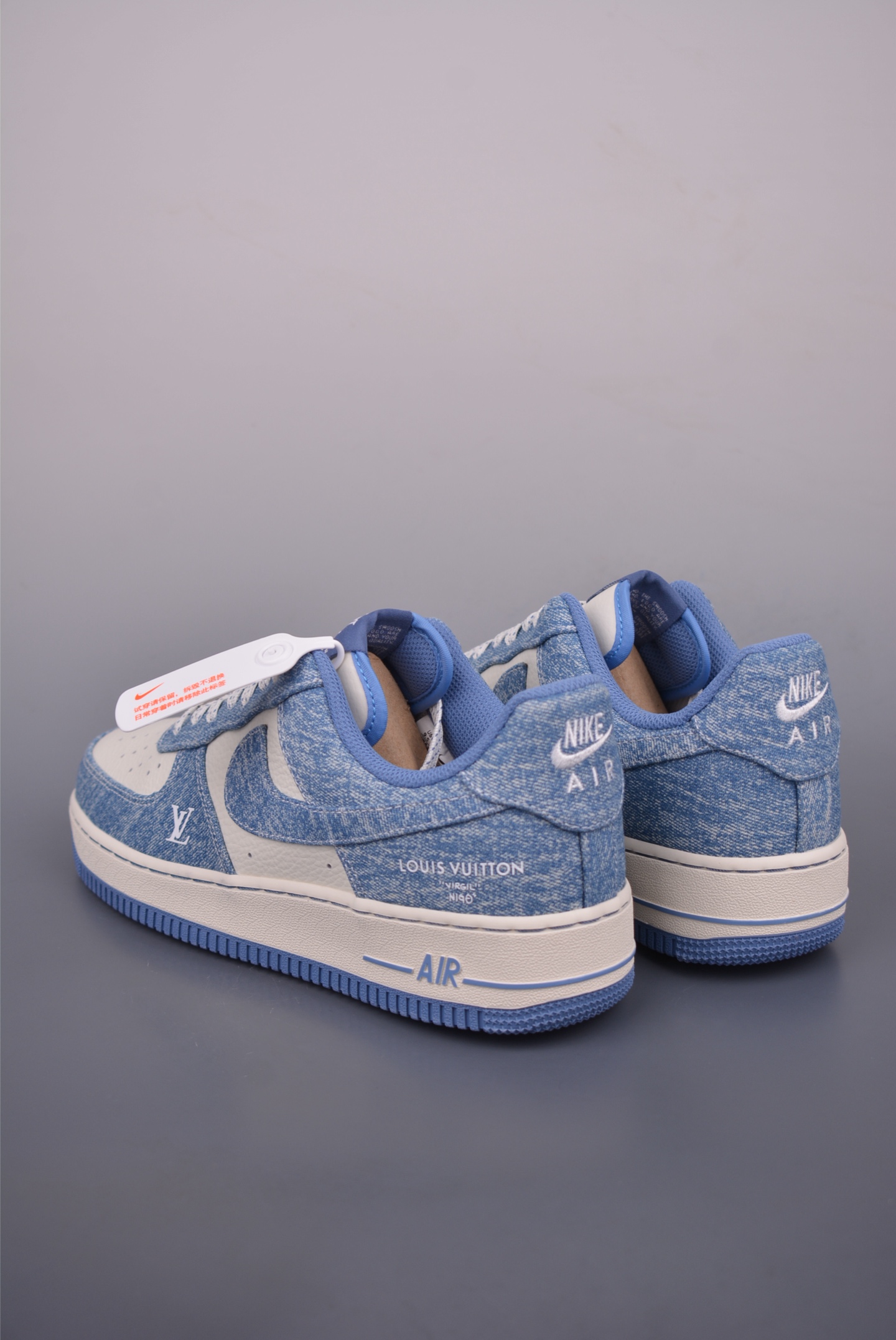 Nike X Louis Vuitton Air Force 1 Low Denim Blue Fashion Sneakers 2 i1753397815655 2191 0 1