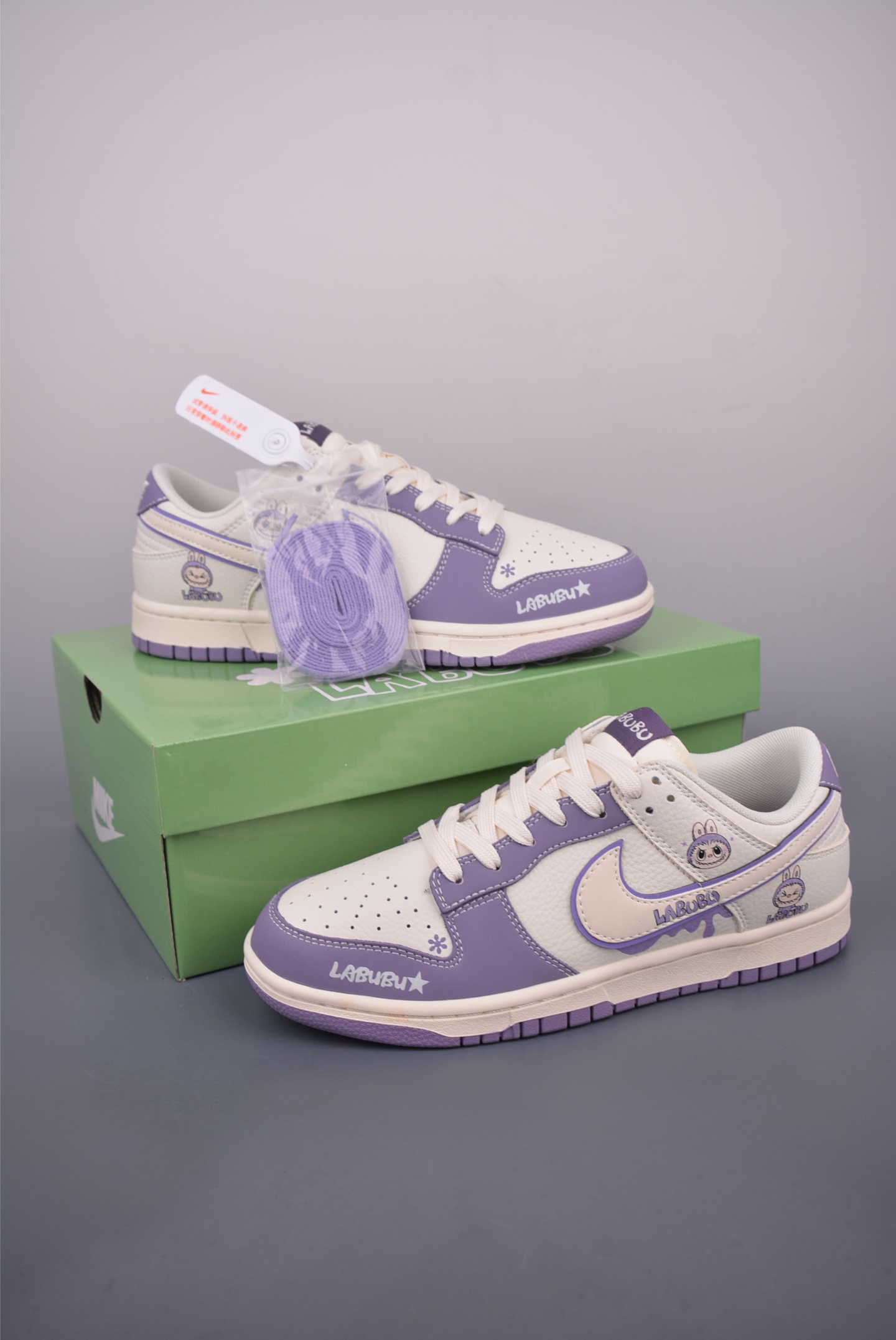 Fragment x Travis Scott x LABUBU Air Jordan 1 Low 三方联名倒钩 CS5288-119
