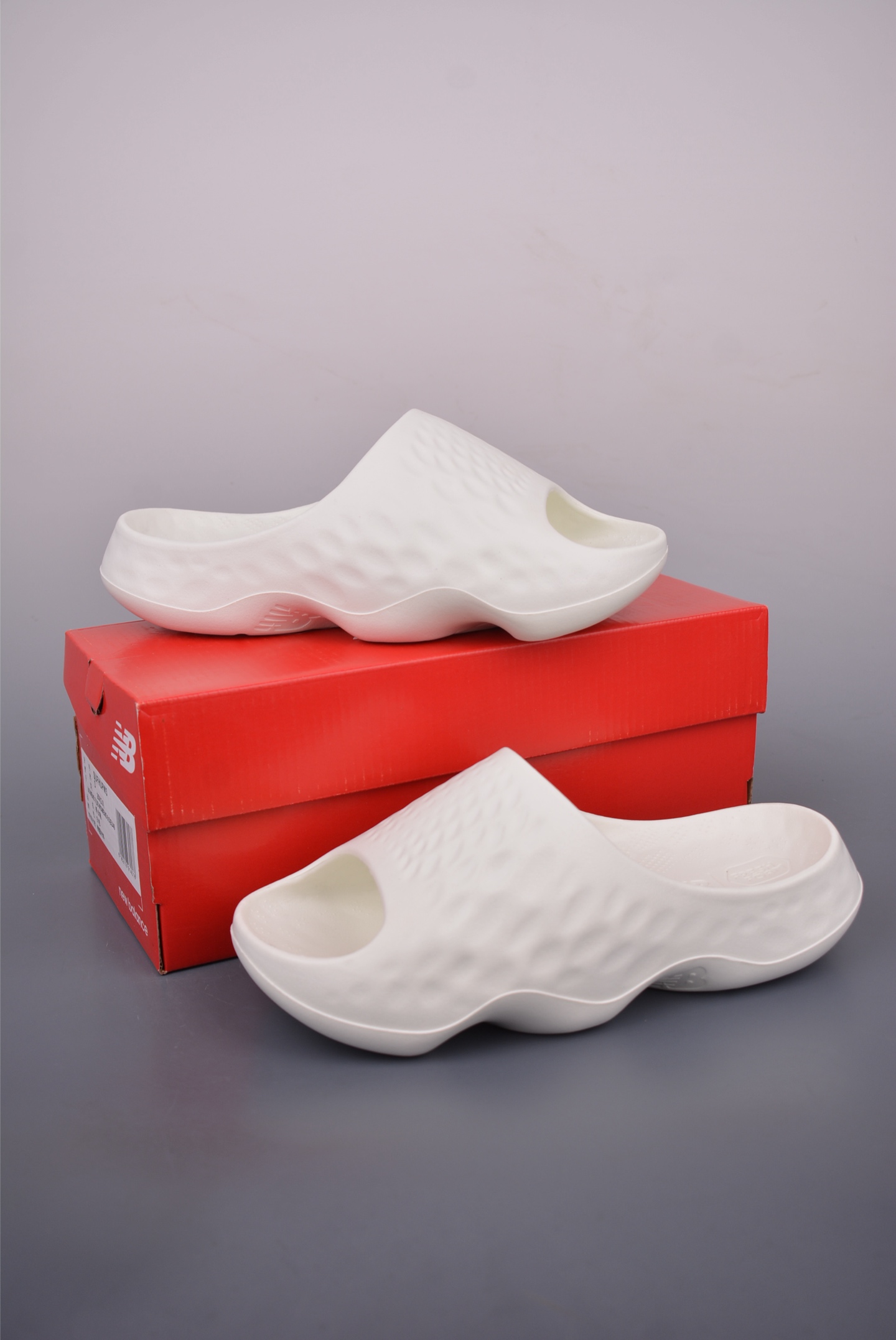 New Balance NB Fresh Foam MRSHN Slide ”Cream” 耐磨 一字拖鞋 SUFHUPA3