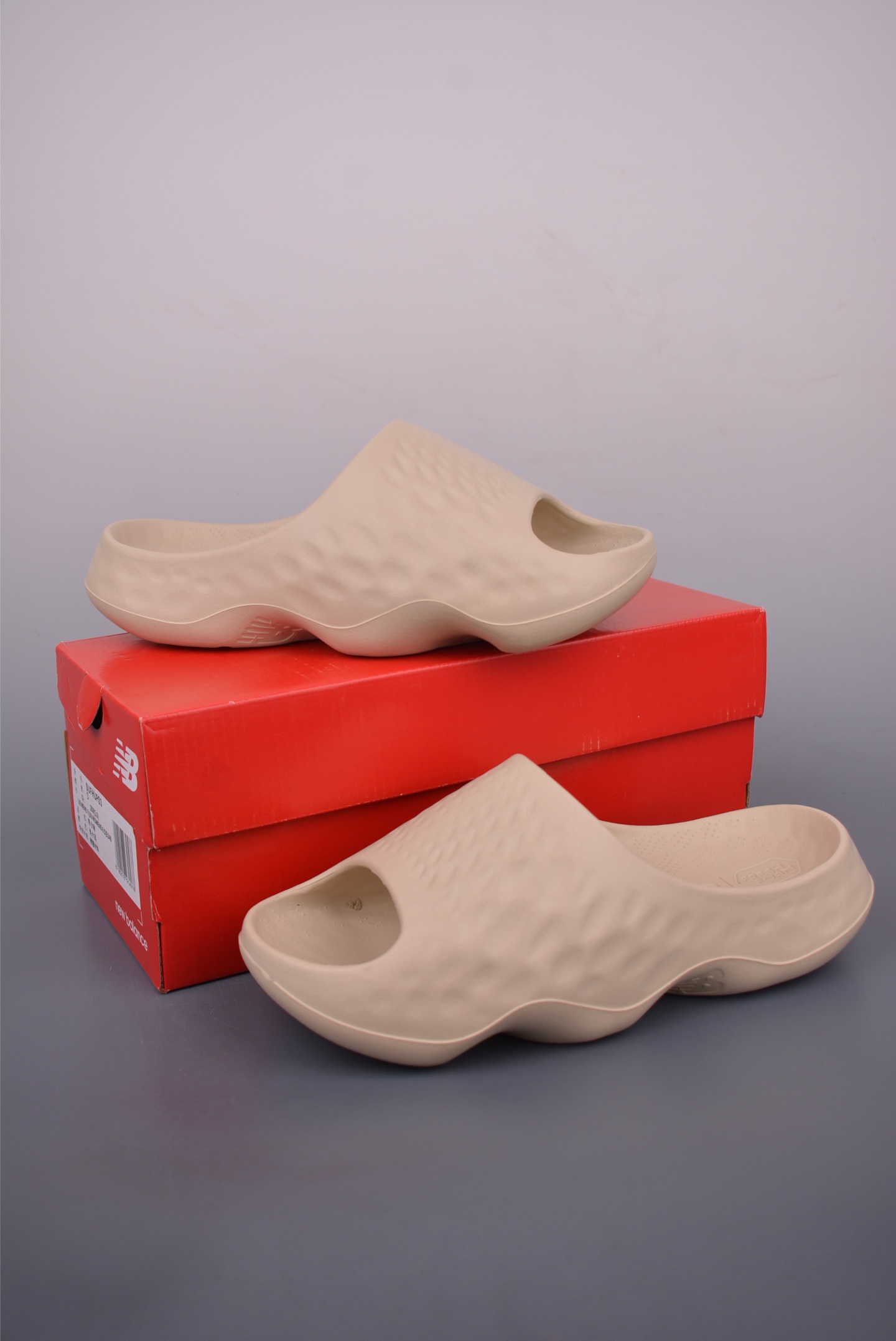 New Balance NB Fresh Foam MRSHN Slide ”Cream” 耐磨 一字拖鞋 SUFHUPA3