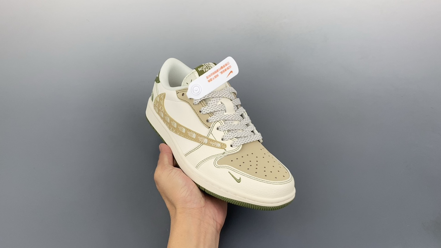 Fragment x Travis Scott x The North Face Air Jordan 1 Low Sneakers