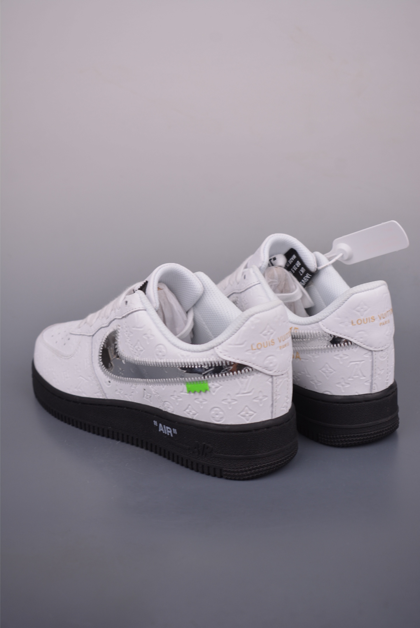 Nike Air Force 1 Low Custom "Louis Vuitton" White Black,Sizes 36-45 2 i1753483673239 7912 0 1