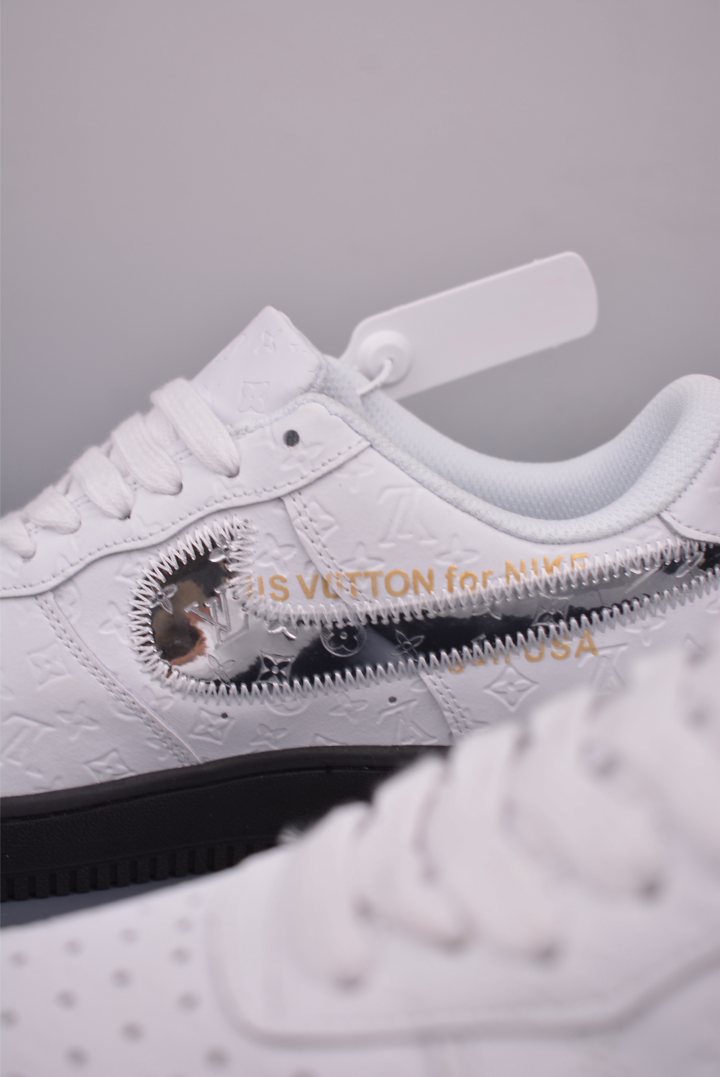 Nike Air Force 1 Low Custom "Louis Vuitton" White Black,Sizes 36-45 8 i1753483675734 1144 0 7
