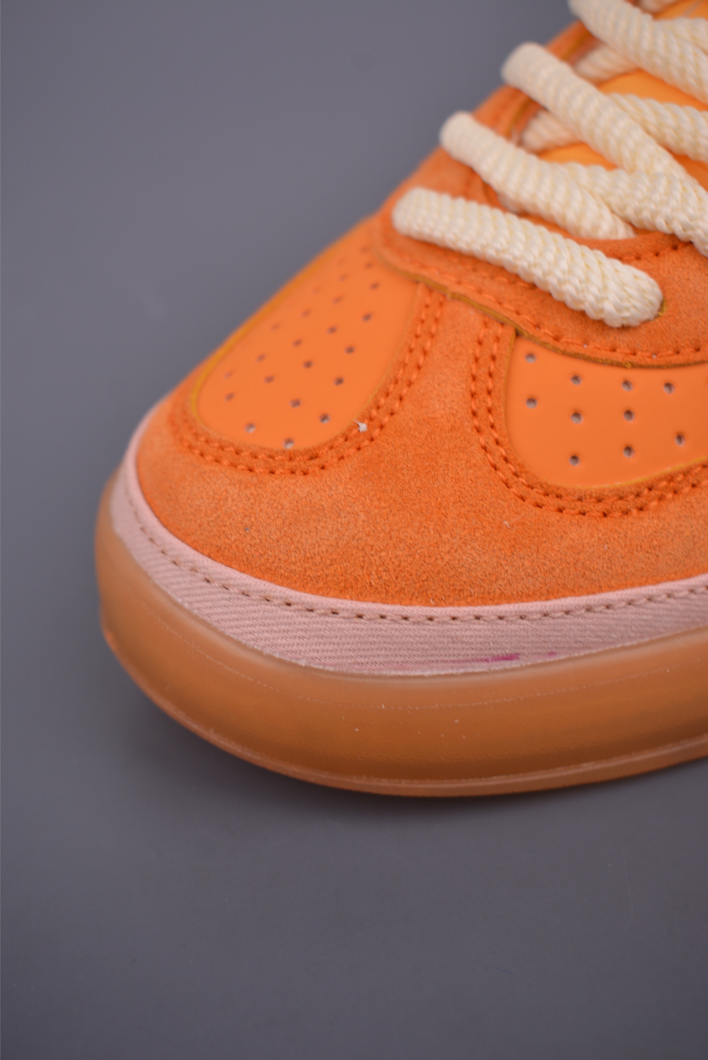 Adidas x Bad Bunny Gazelle Indoor Sneakers - Orange/Beige - Casual, Low-Top 6 i1753484115333 1263 0 5