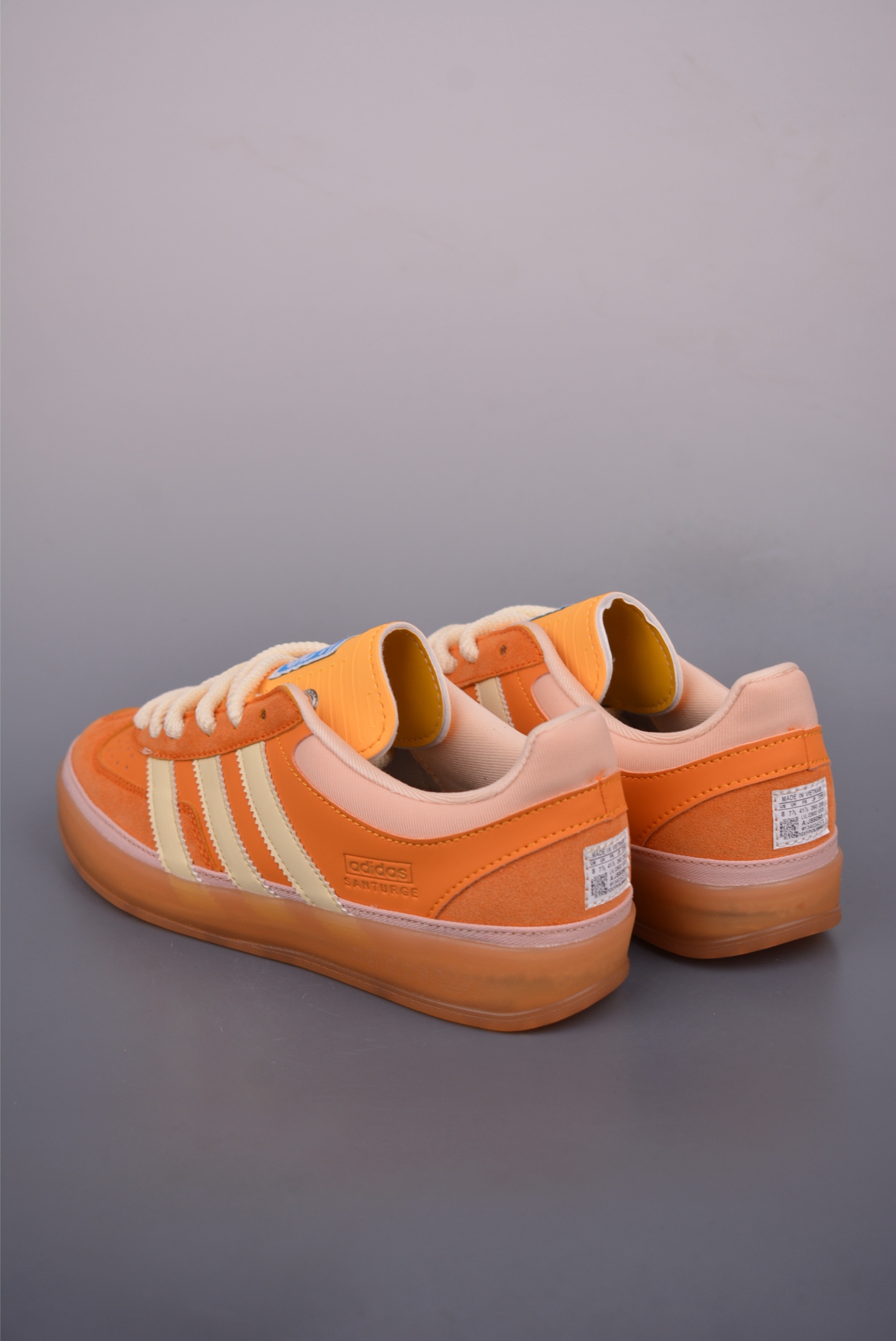 Adidas x Bad Bunny Gazelle Indoor Sneakers - Orange/Beige - Casual, Low-Top 2 i1753484115368 1086 0 1
