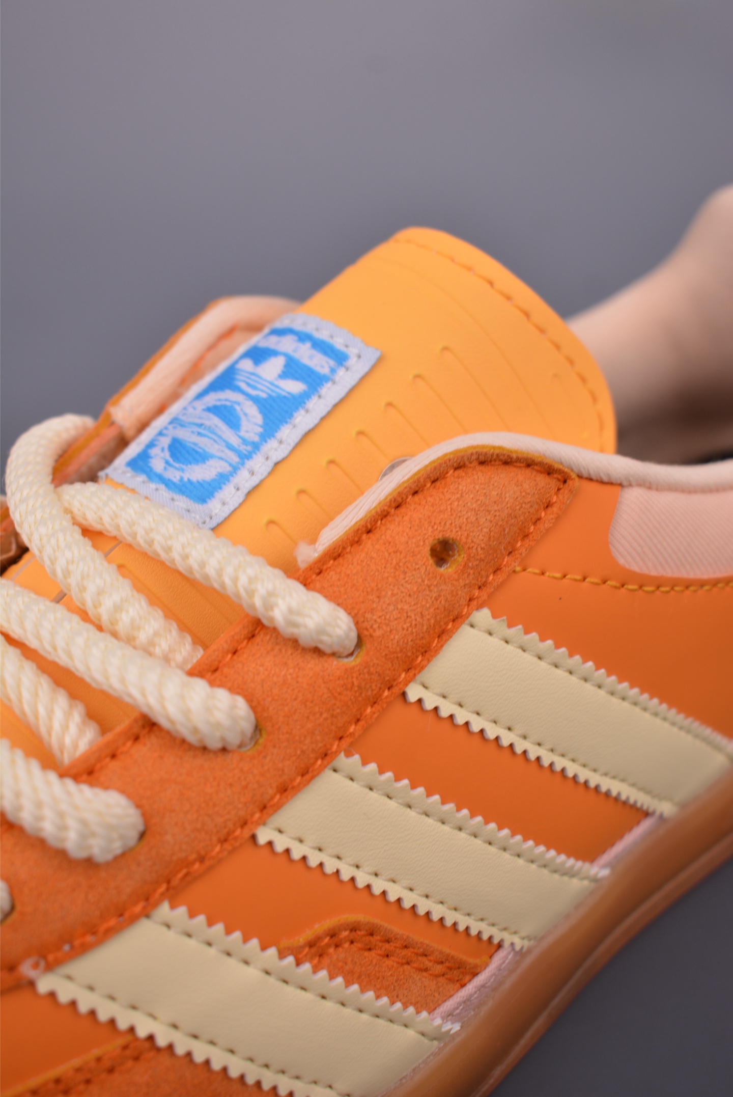 Adidas x Bad Bunny Gazelle Indoor Sneakers - Orange/Beige - Casual, Low-Top 7 i1753484115371 7024 0 6