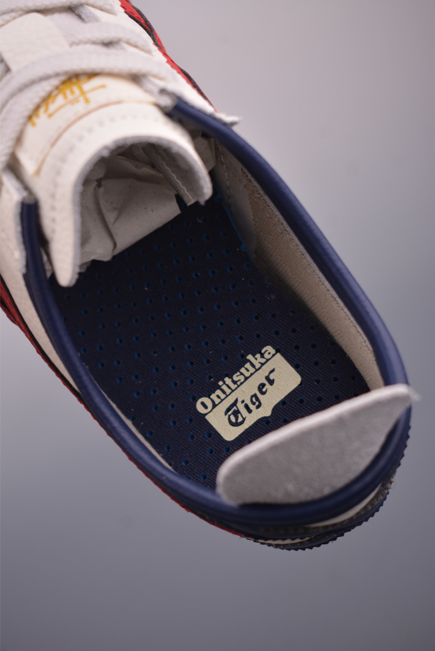 Onitsuka Tiger Mexico 66 Cream/Red Leather Low-Top Sneakers Unisex Sizes 9 i1753484940596 4999 0 8