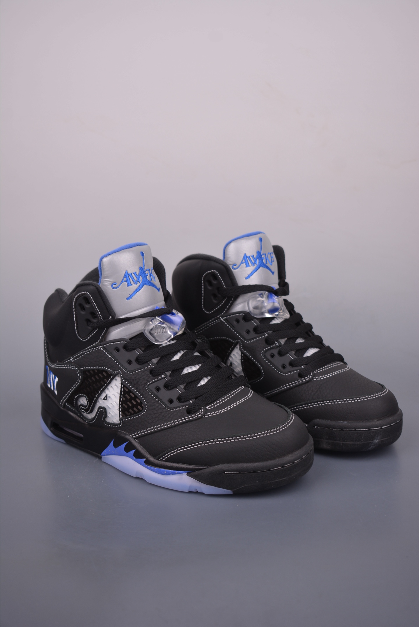 DJ Khaled x Jordan Air 5 Retro 'We The Best' Black/Blue Sneakers 2 i1753484982282 4856 0 0