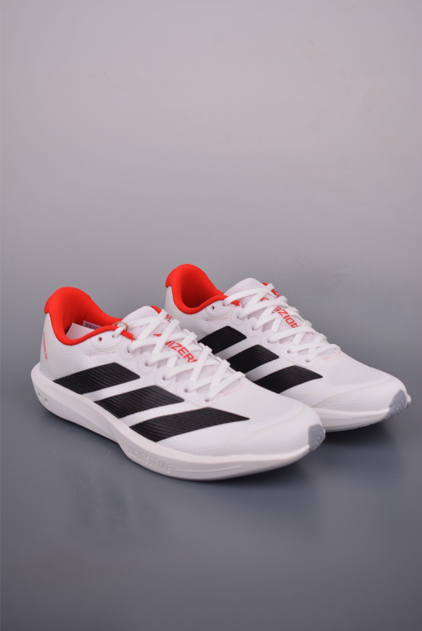 Adidas Adizero BK Lightweight Breathable Cushioning Running Shoes - White/Black 2 i1753558204211 8090 0 0