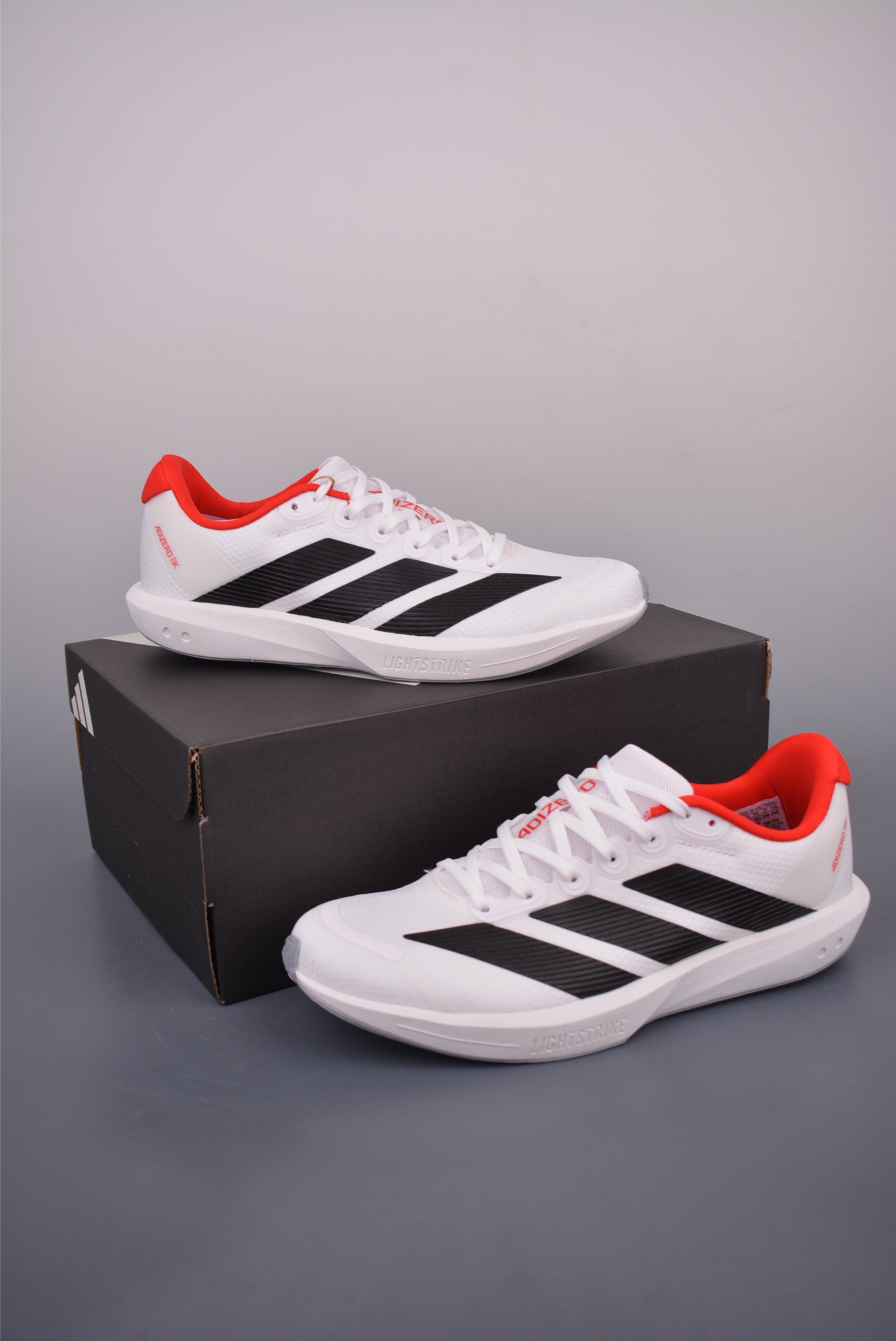 Adidas Adizero BK Lightweight Breathable Cushioning Running Shoes - White/Black 6 i1753558205836 1873 0 4