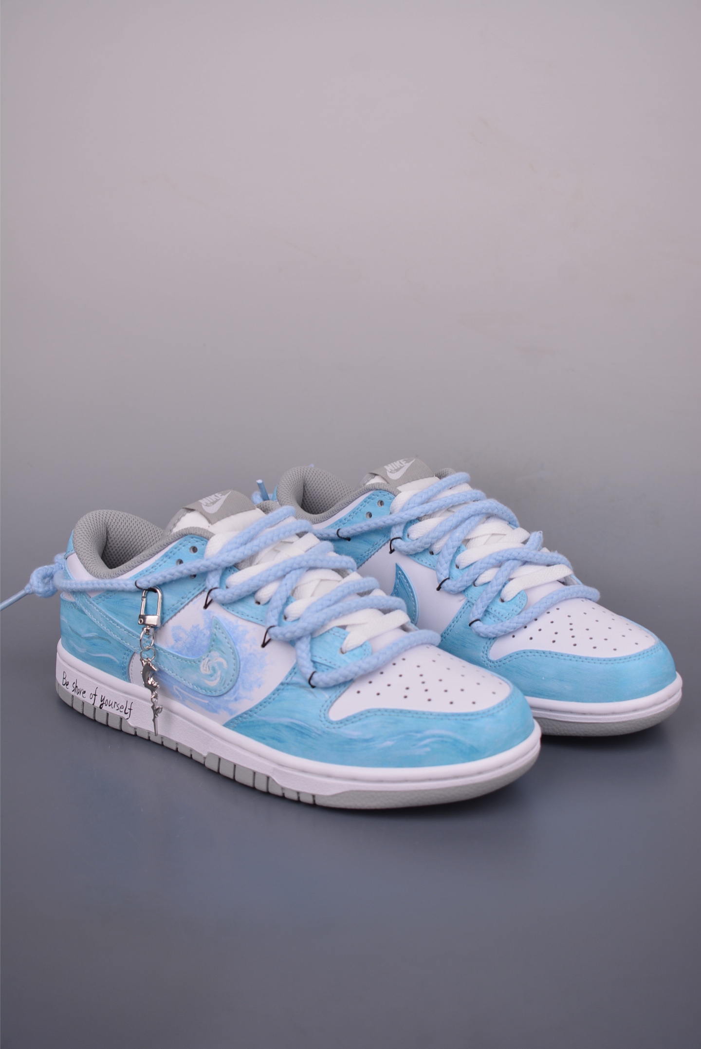 Nike SB Dunk Low 'Ocean Blue' Deconstructed Sneakers with Unique Laces 2 i1753562897141 4869 0 0