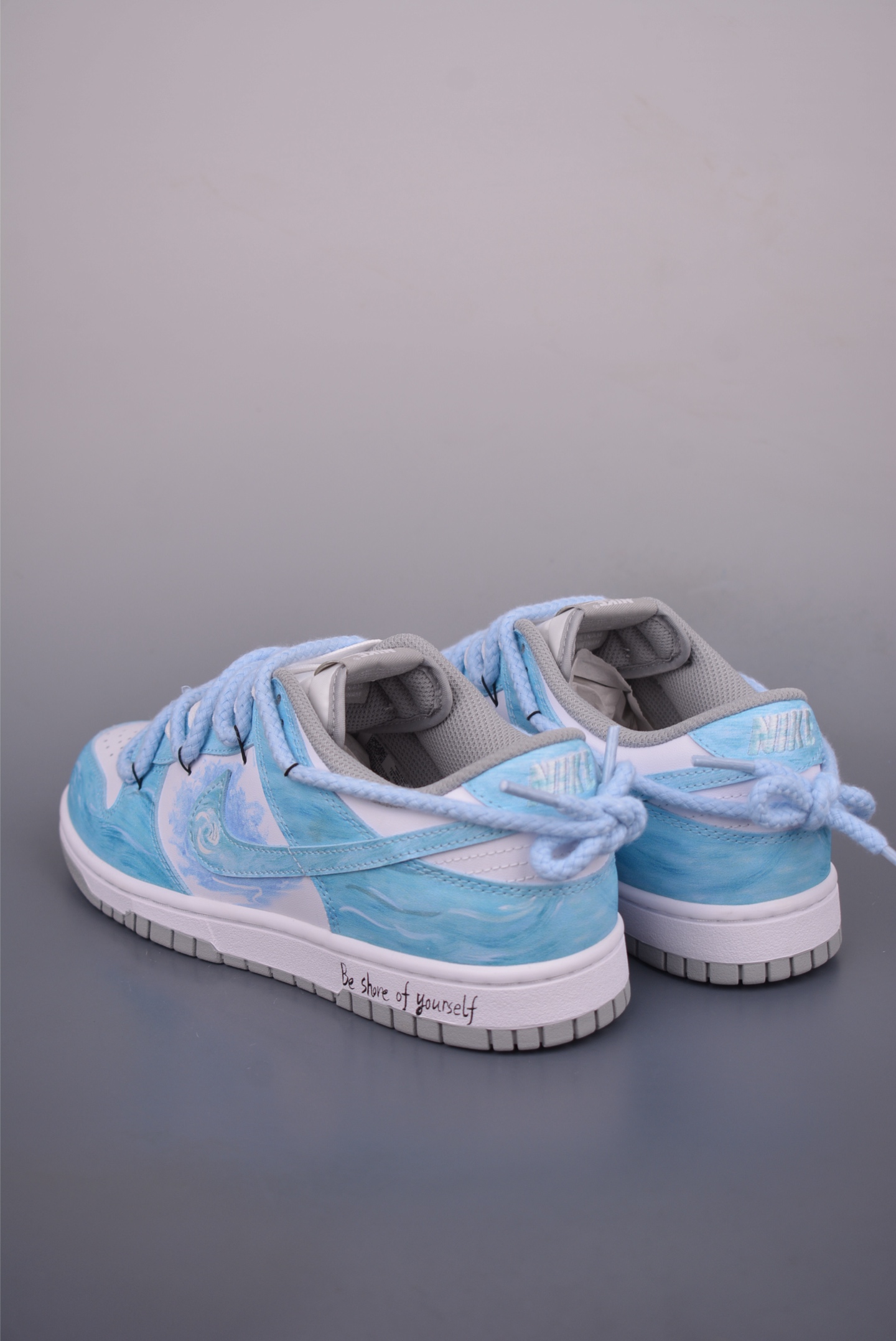 Nike SB Dunk Low 'Ocean Blue' Deconstructed Sneakers with Unique Laces 3 i1753562898725 93 0 1
