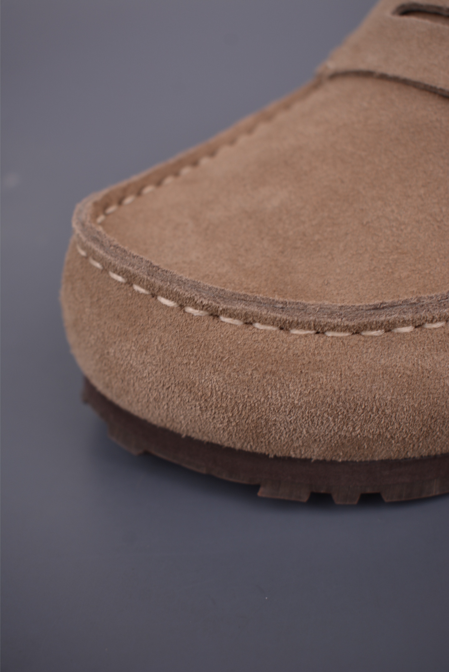 Birkenstock Naples Wrapped Suede Leather Loafer Mules - Khaki Comfort Slides 6 i1753568310309 9878 0 5