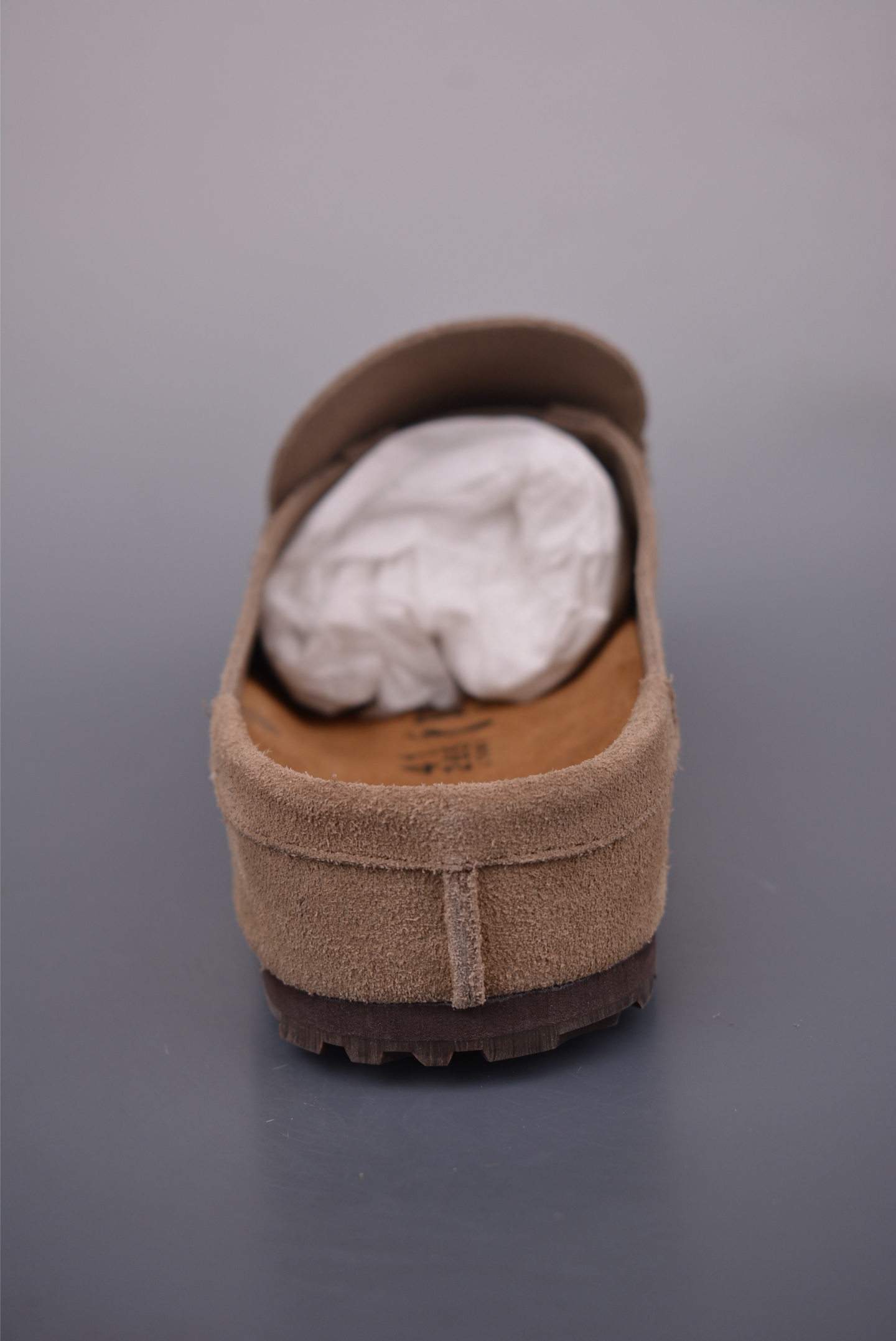 Birkenstock Naples Wrapped Suede Leather Loafer Mules - Khaki Comfort Slides 4 i1753568314044 3700 0 3