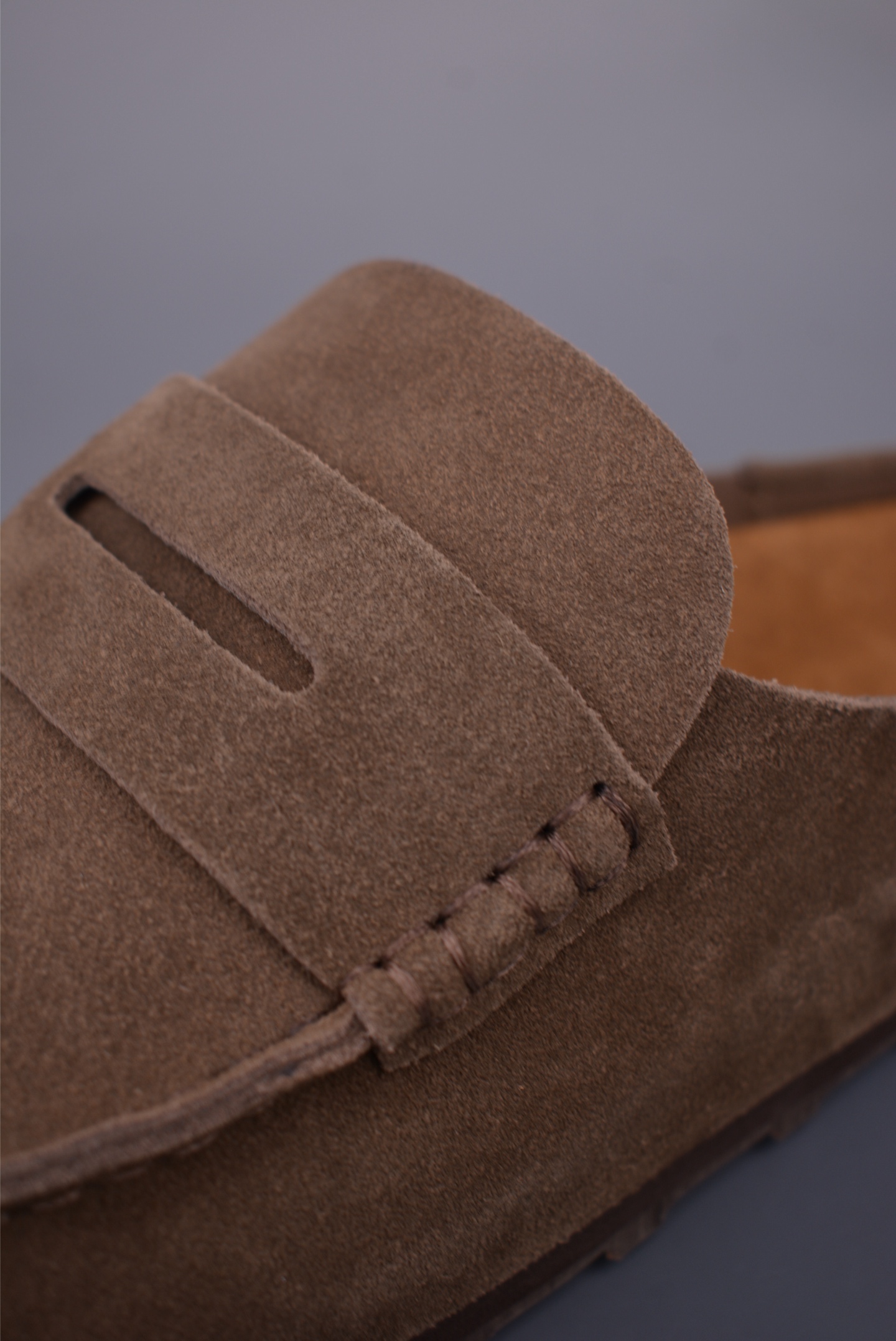 Birkenstock Naples Wrapped Loafer Mule - Suede Leather, Retro Cork Sole 8 i1753568398666 72 0 6