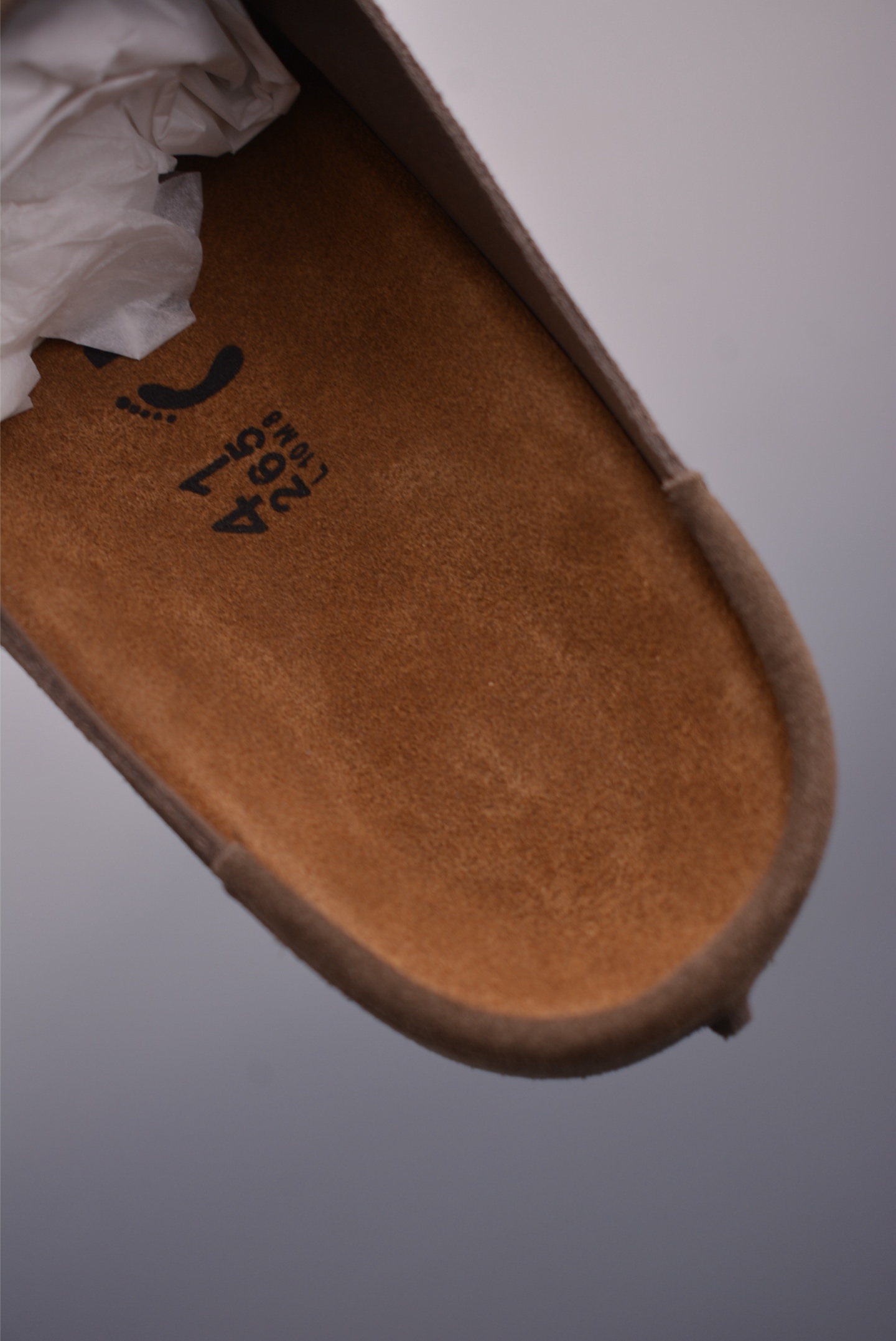 Birkenstock Naples Wrapped Loafer Mule - Suede Leather, Retro Cork Sole 10 i1753568400323 8912 0 8