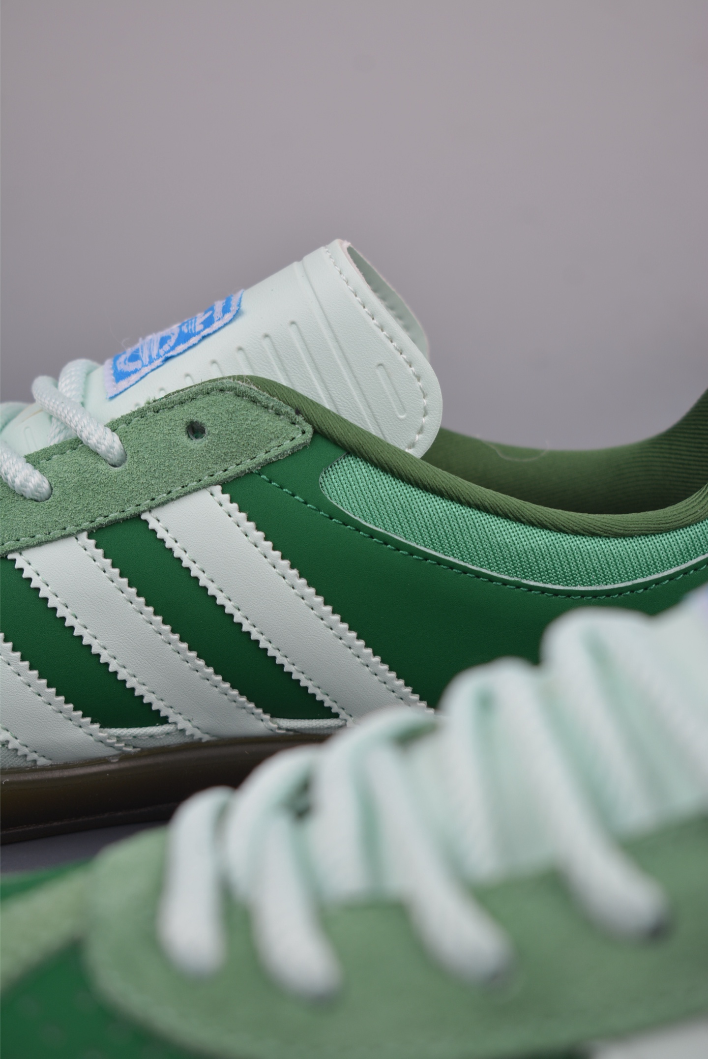 Adidas Bad Bunny Gazelle Indoor Low-Top Sneakers - Green/White, Multiple Sizes 9 i1753652958072 2608 0 7
