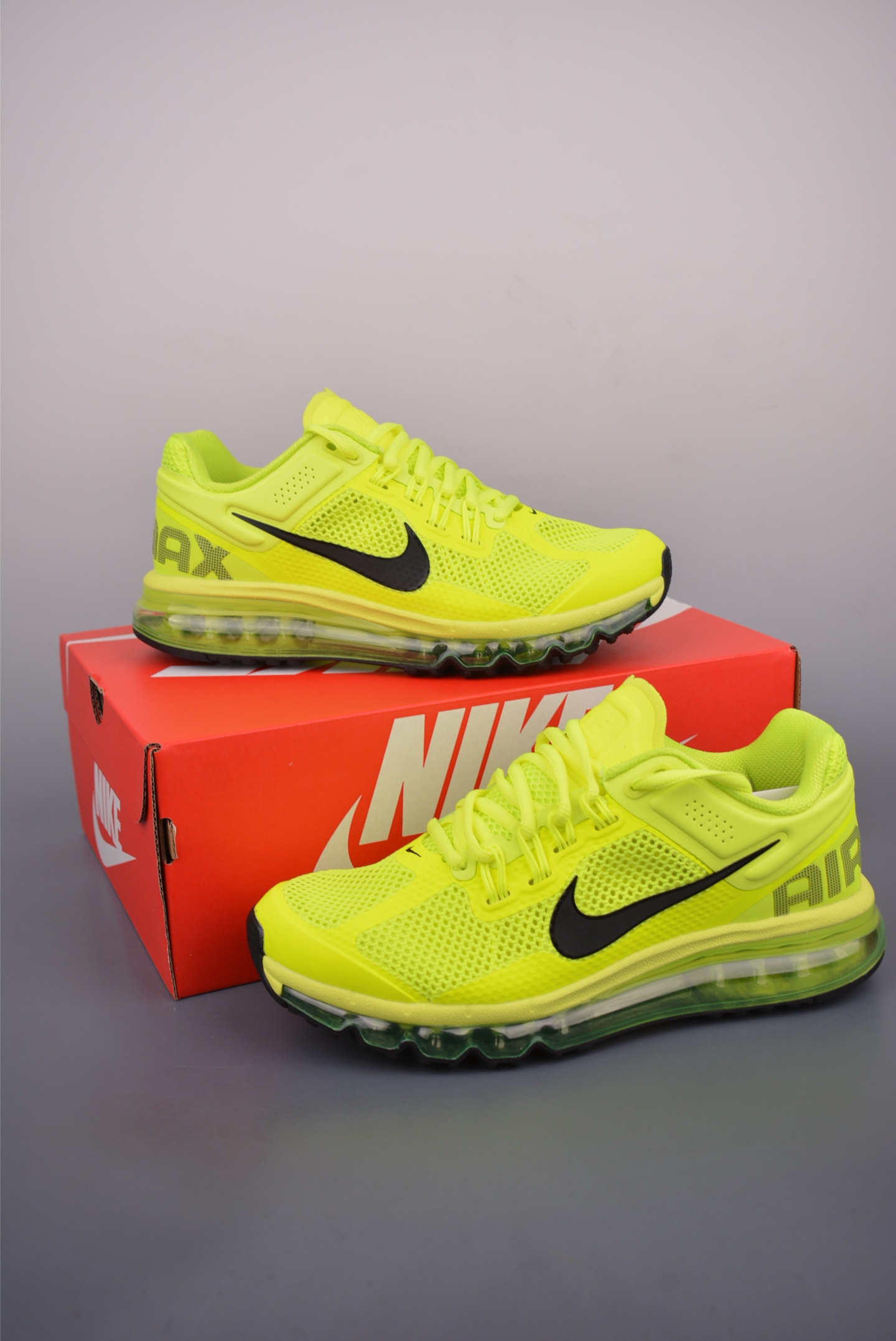 NIKE Air Max 2013 耐克复古透气网布 全掌气垫 缓震跑步鞋 HF3660-700