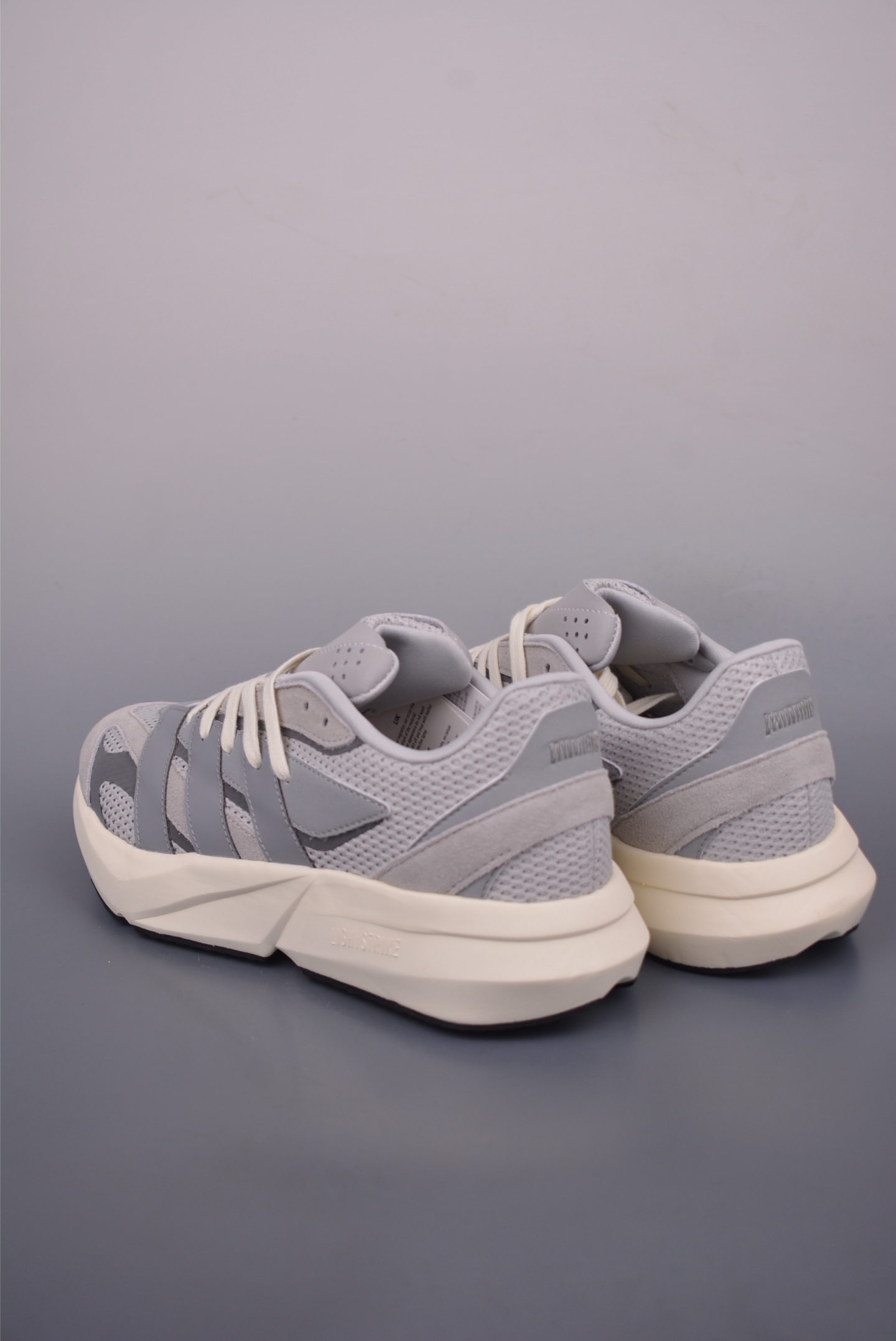 Adidas Lightblaze Grey Suede & Mesh Sneakers - Breathable, Comfortable, & Durable 2 i1753655074785 2456 0 1
