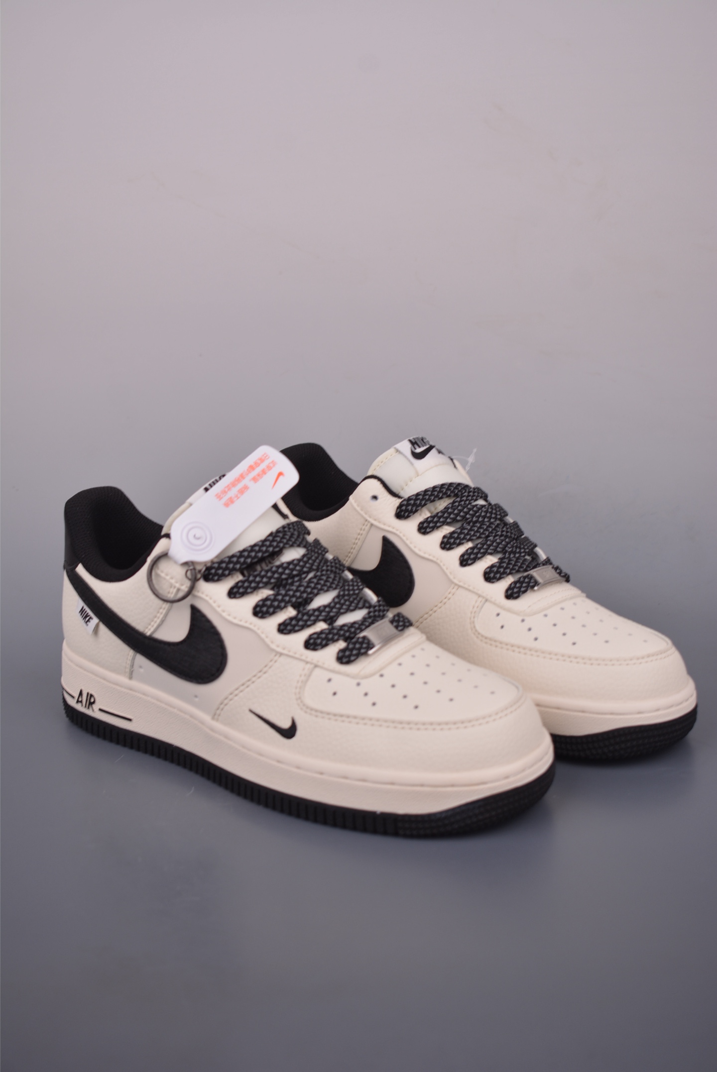 Nike Air Force 1 Low Beige Black: Original Style, Premium Comfort, All Sizes 1 i1753736658200 5250 0 0