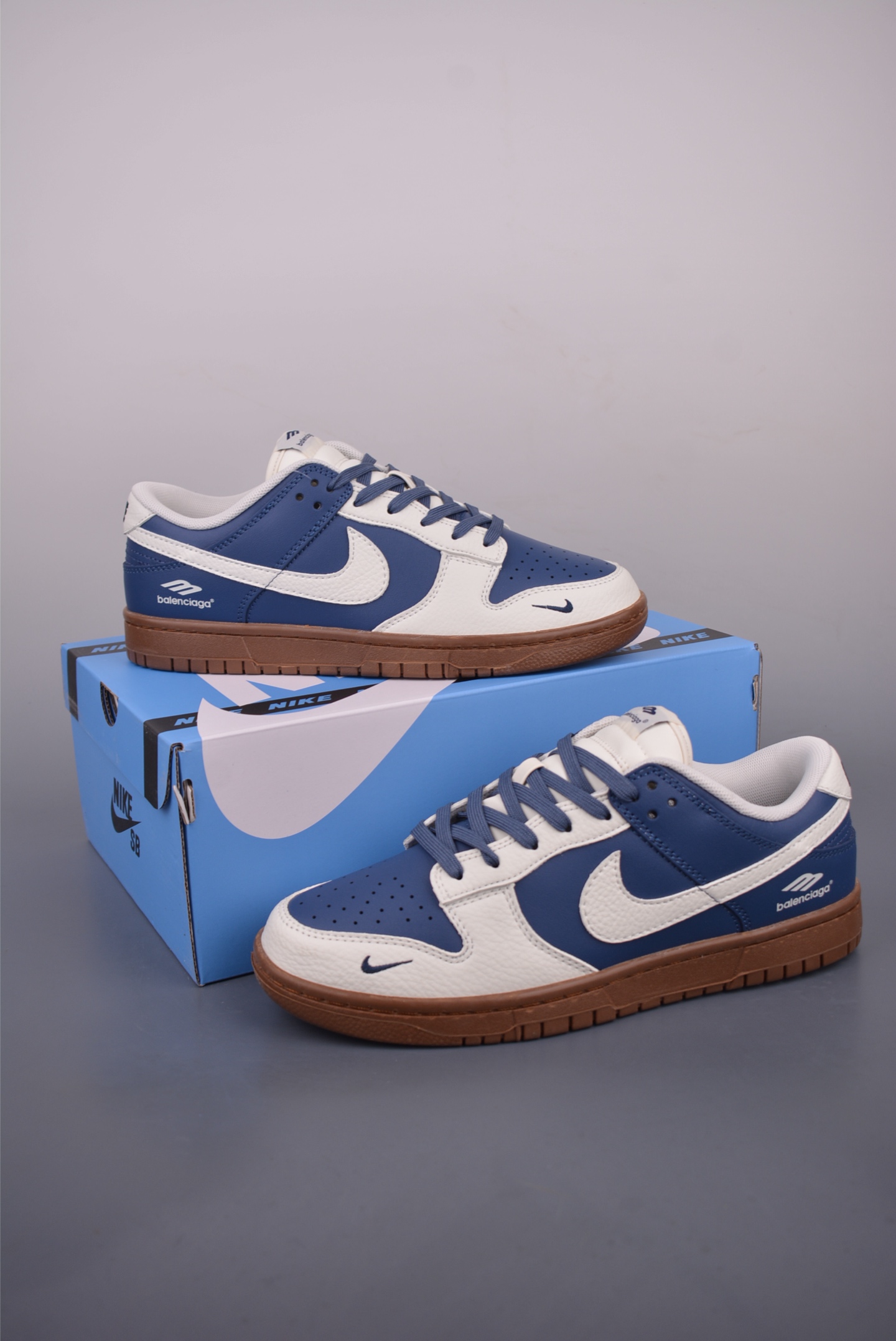 Nike SB Dunk Low Balenciaga Blue White Gum Sneakers - FX1588 3151124 6 i1753742732774 6494 0 4