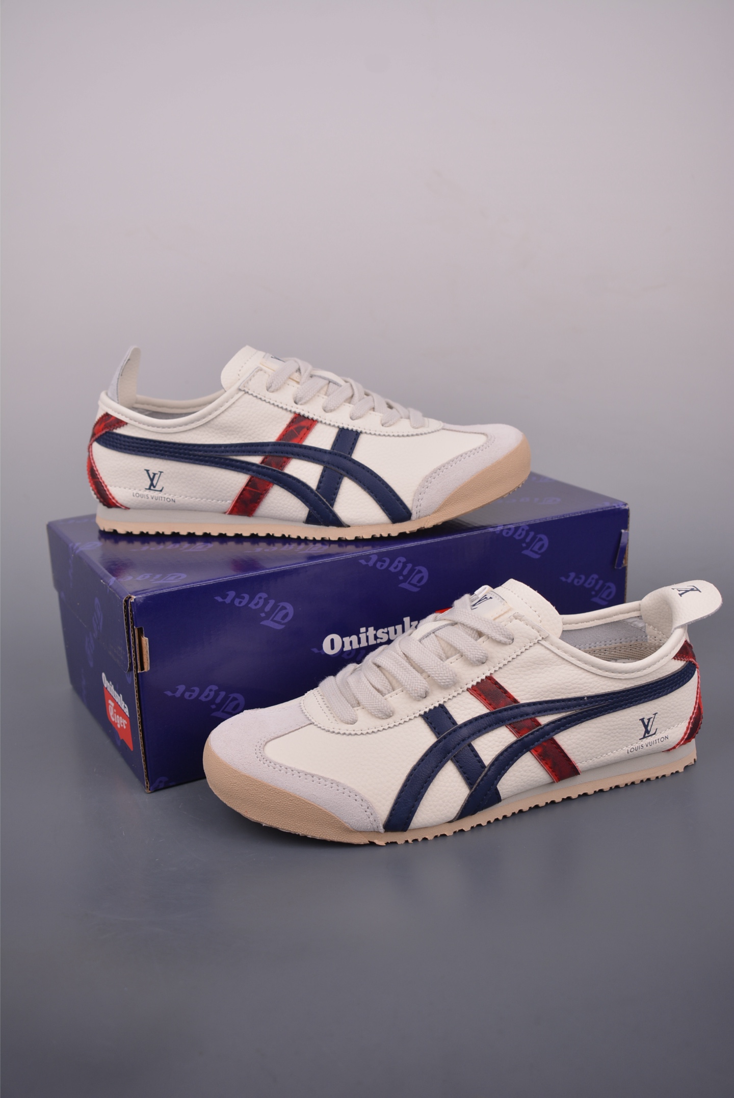 Onitsuka Tiger Mexico 66 DIY Collaboration Premium Leather Upper Sneakers 6 i1753742818235 7600 0 4