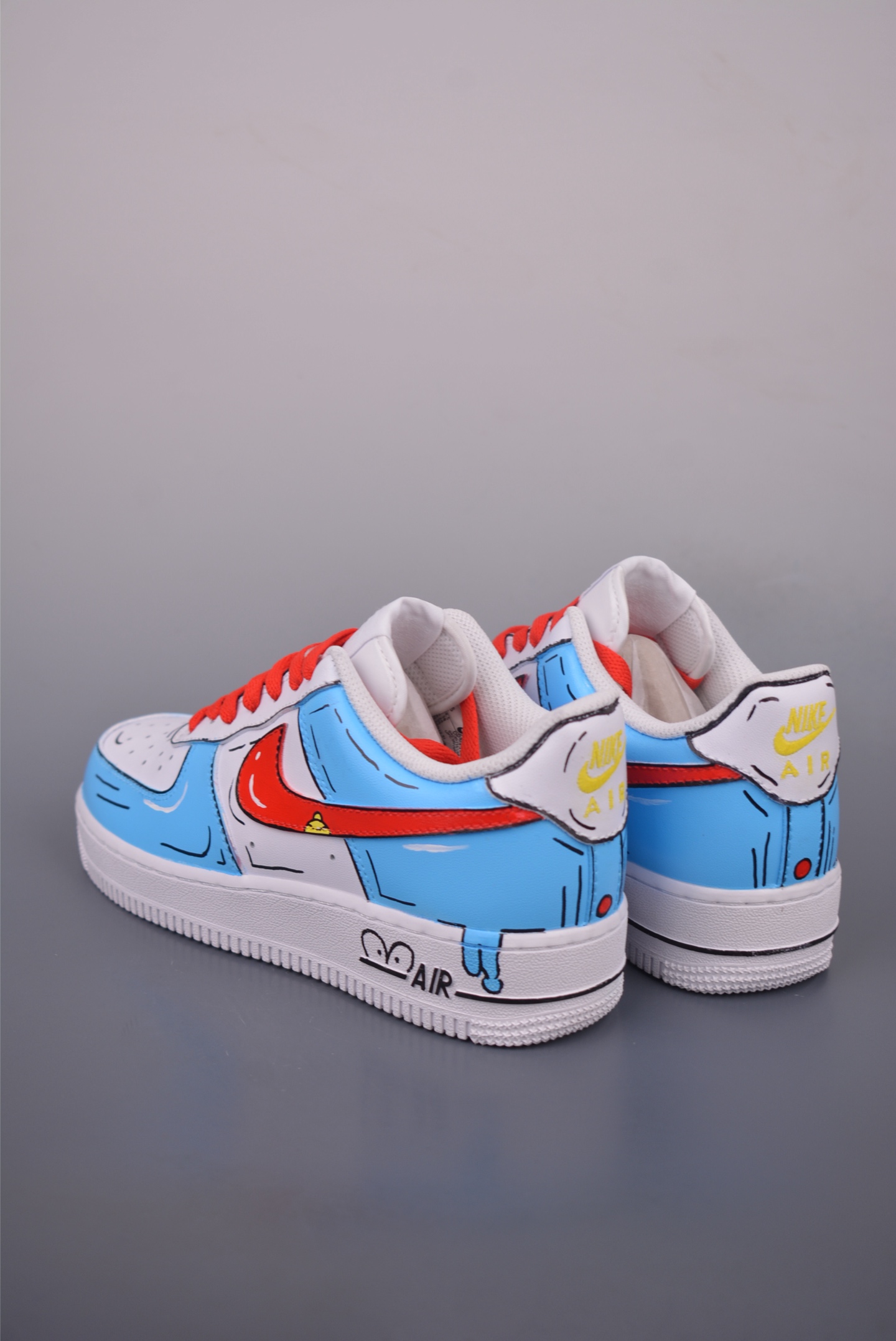 Nike Air Force 1 Low Doraemon Custom Sneakers - Limited Edition Design 2 i1753815718546 1111 0 1
