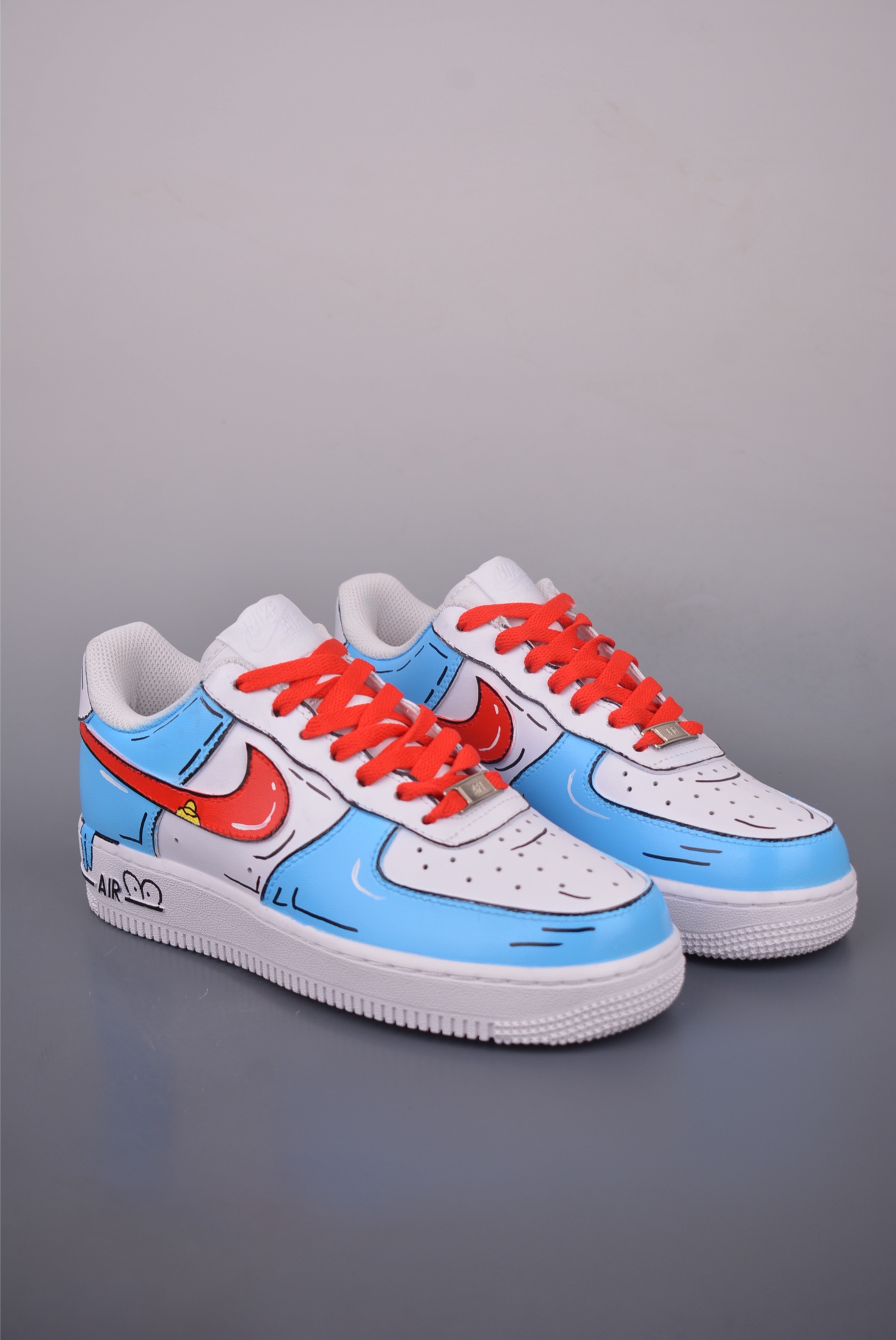 Nike Air Force 1 Low Doraemon Custom Sneakers - Limited Edition Design 1 i1753815720081 6332 0 0
