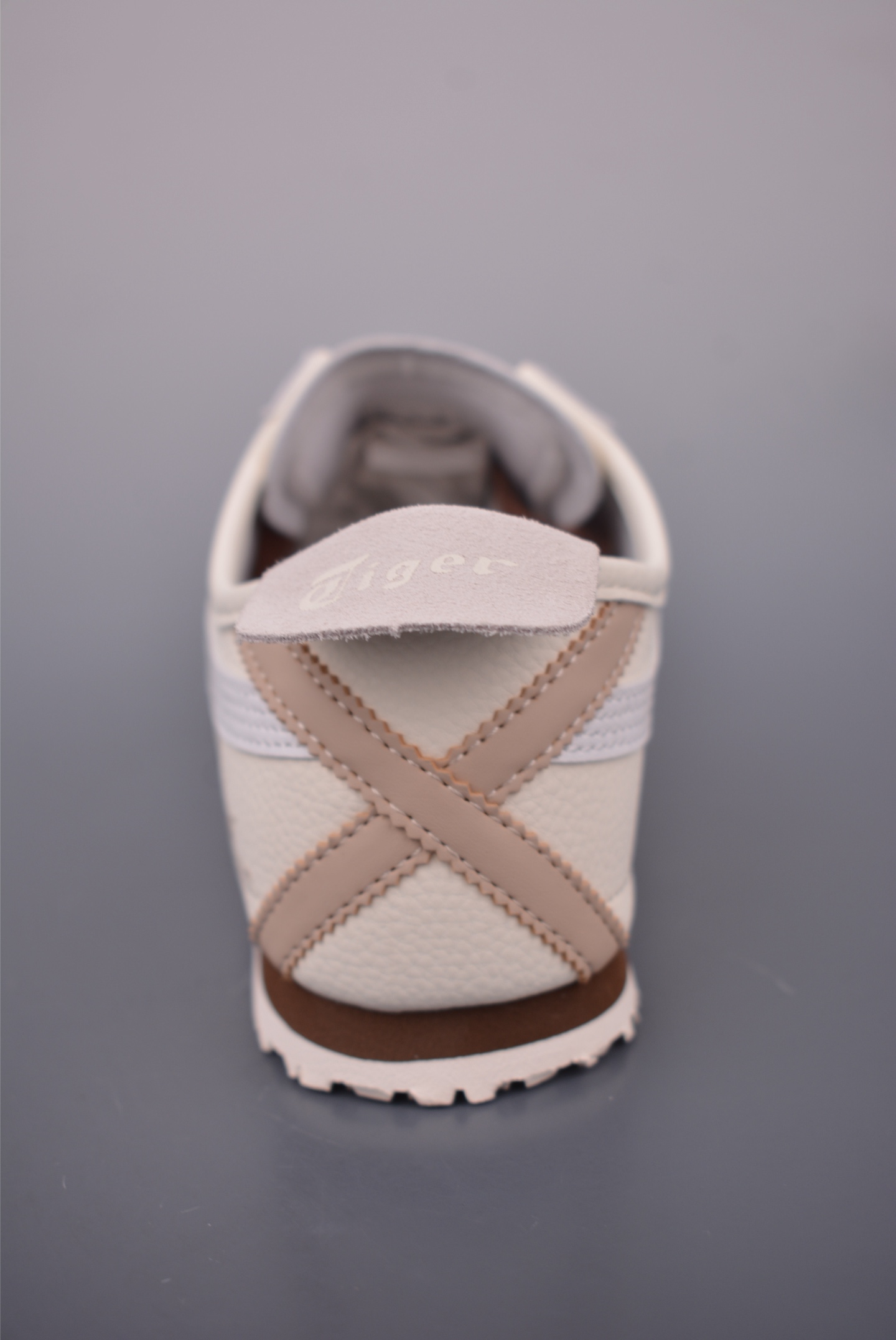 Onitsuka Tiger MEXICO 66 Cream/Brown Leather Sneakers - Unisex Sizes 5 i1753816862871 2253 0 3