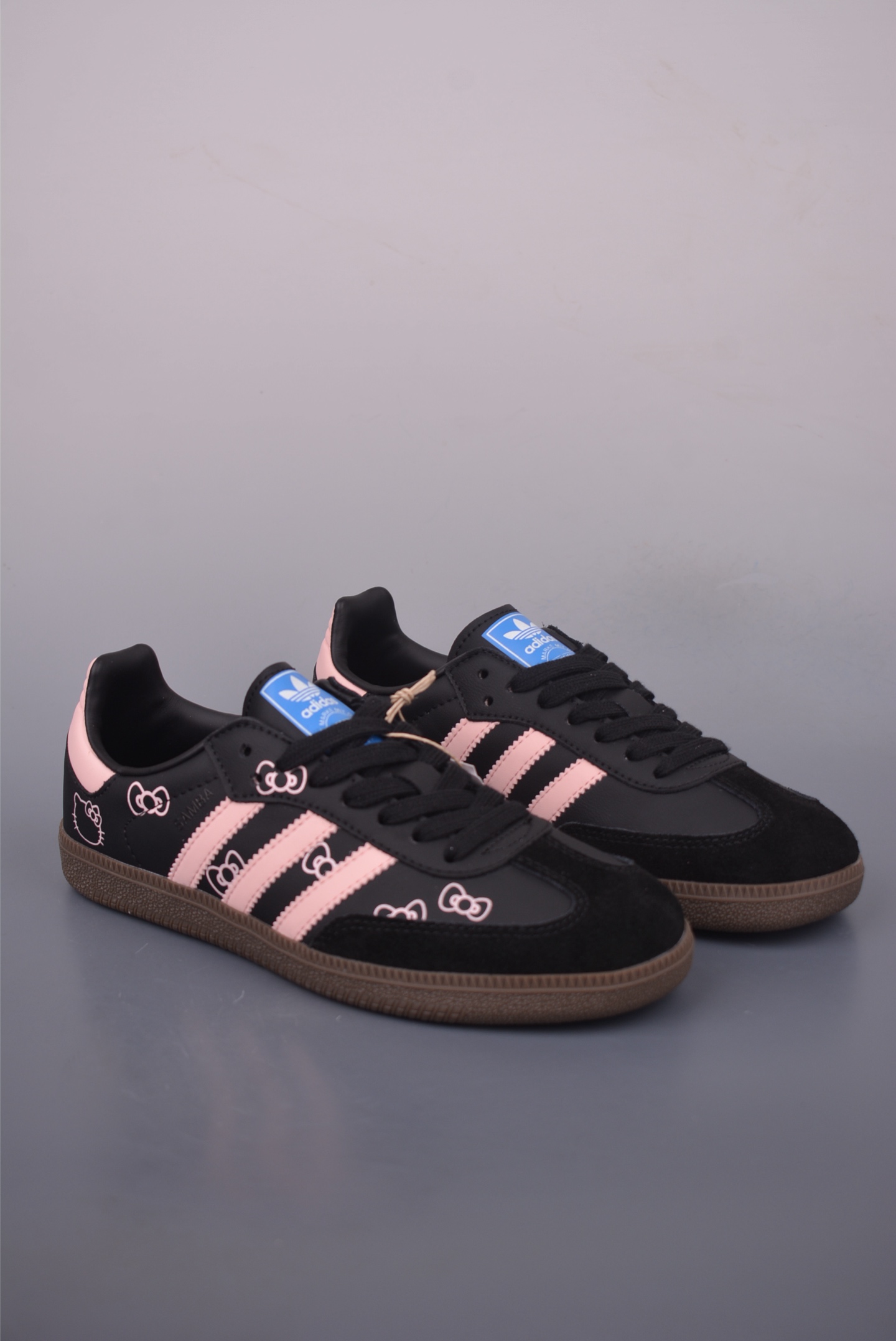 Adidas Samba OG Hello Kitty Black Pink Women's Retro Classic Shoes 1 i1753817003306 5982 0 0