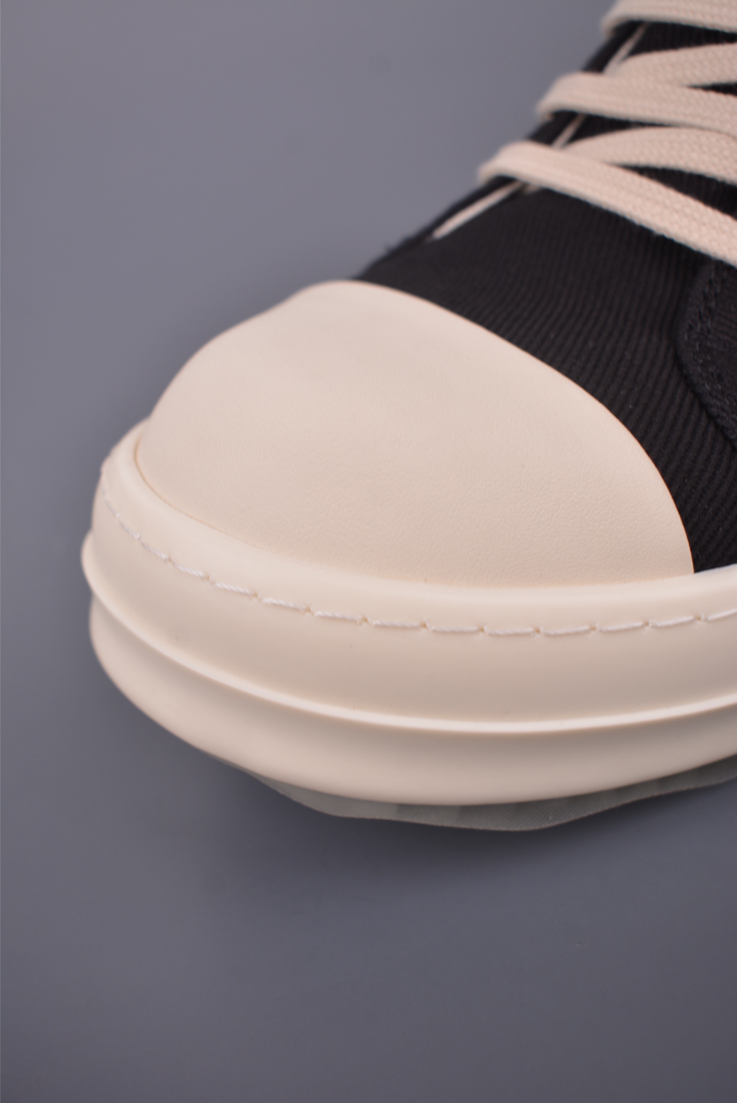 Rick Owens DRKSHDW Mega Laces Low-Top Sneakers - Black/Off-White, Premium Quality 6 i1753827546500 8360 0 5