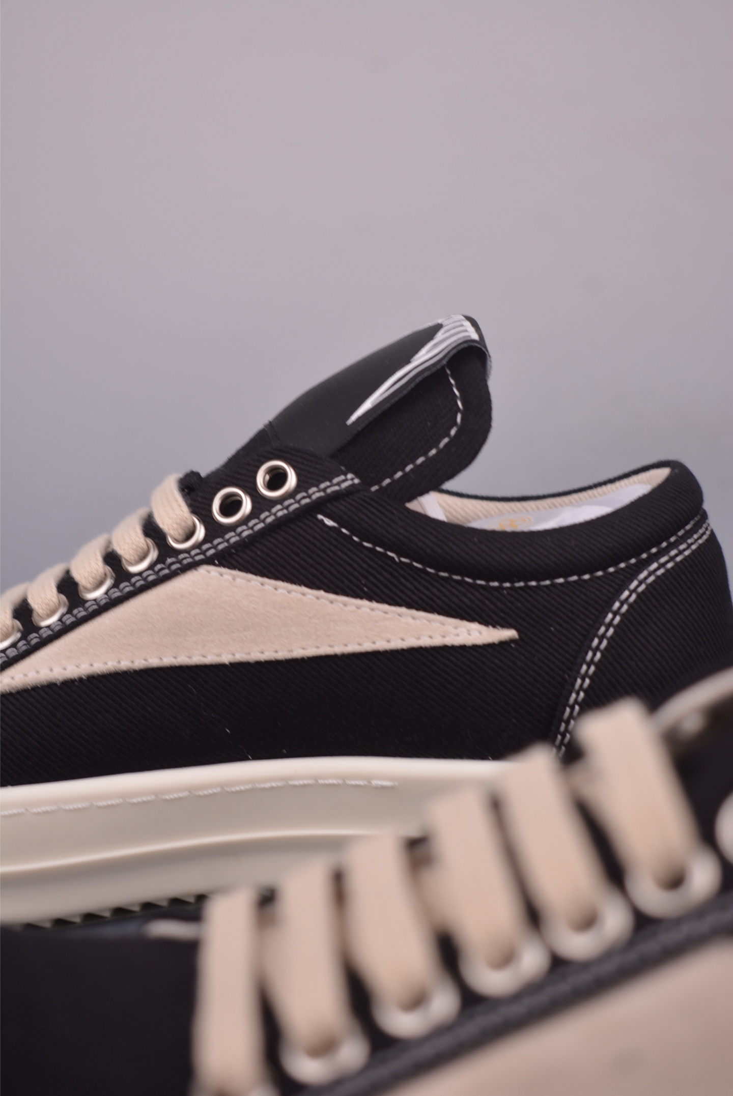 Rick Owens DRKSHDW Hollywood Sneakers - High-Quality Canvas, Premium Leather 8 i1753827594966 35 0 7