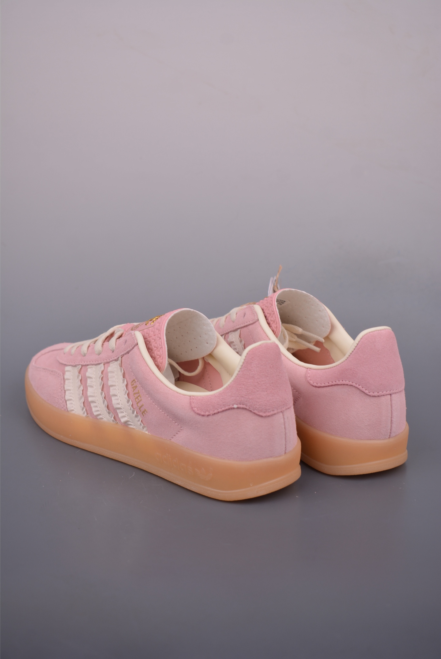 Adidas Originals Gazelle Indoor Casual Low-Top Sneakers - Pink/White, All Sizes 3 i1753909815074 5492 0 1