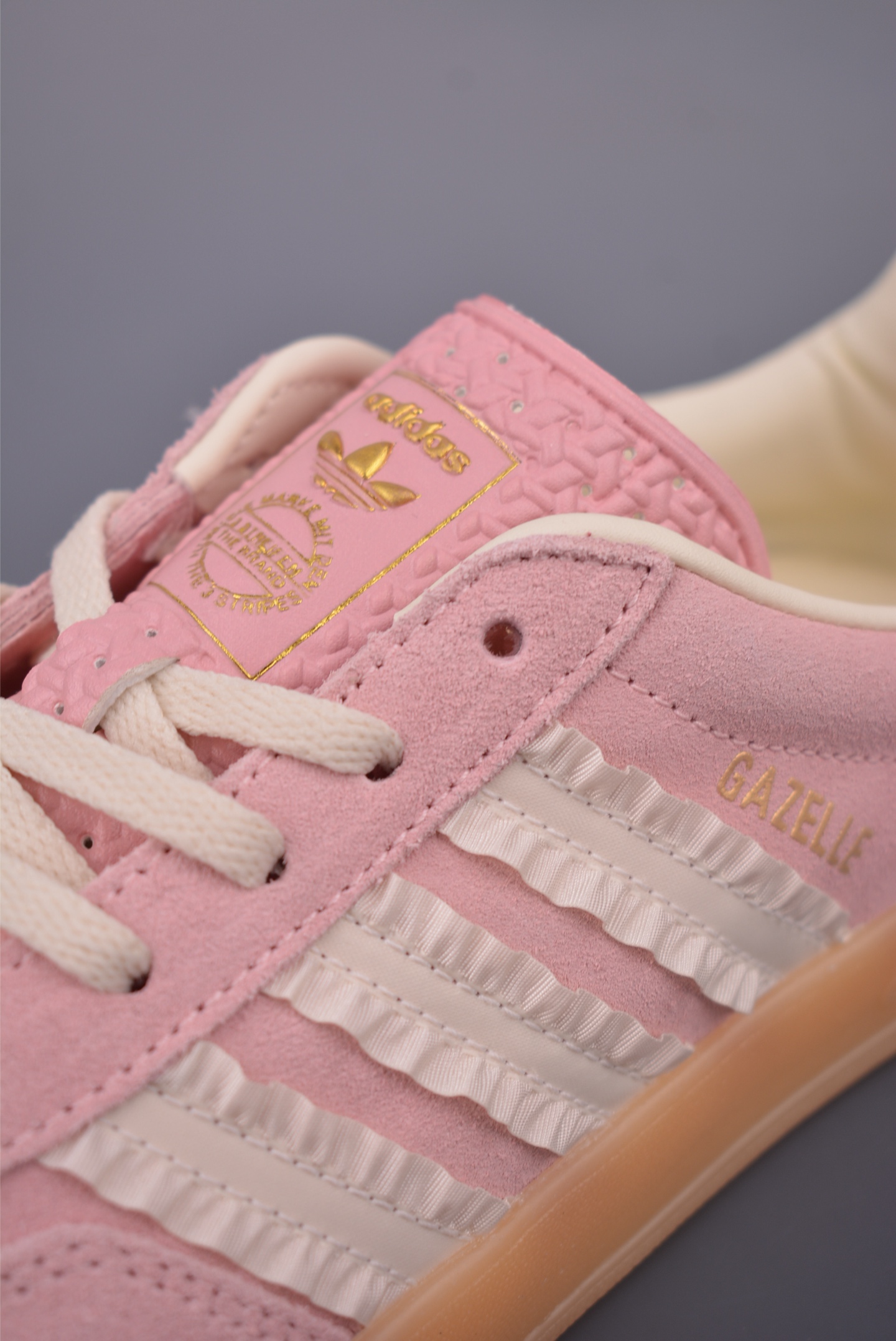 Adidas Originals Gazelle Indoor Casual Low-Top Sneakers - Pink/White, All Sizes 8 i1753909816614 4478 0 6