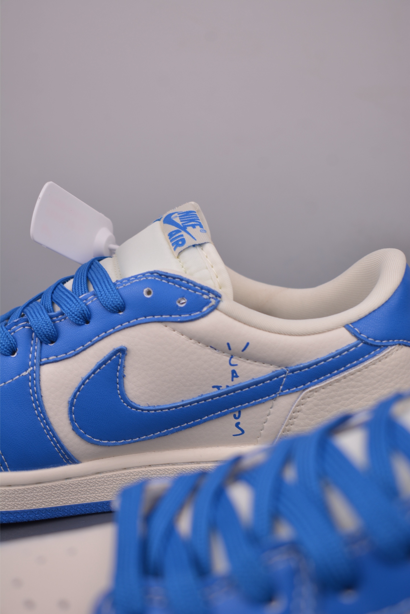 Fragment Design x Travis Scott x Air Jordan 1 Low Blue,Size 36-45 8 i1753914514847 2751 0 7
