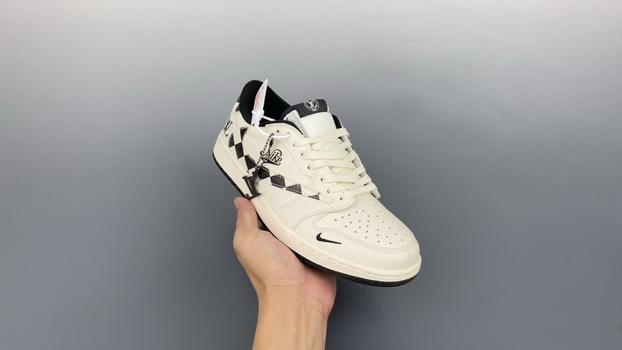 Fragment Travis Scott Louis Vuitton Air Jordan 1 Low Sneakers 23 Fragment Travis Scott Louis Vuitton Air Jordan 1 Low Sneakers