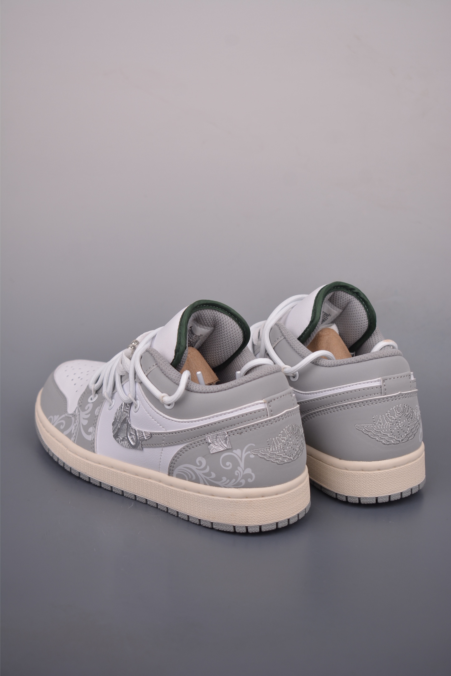 Air Jordan 1 Low 'Layered Clouds' Deconstructed Lace-Up Sneakers 2 i1753984113816 7563 0 1