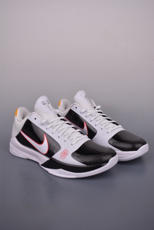 NK Zoom Kobe ZK5 "Bruce Lee" Basketball Shoes - Black & White 13 NK Zoom Kobe ZK5 "Bruce Lee" Basketball Shoes - Black & White