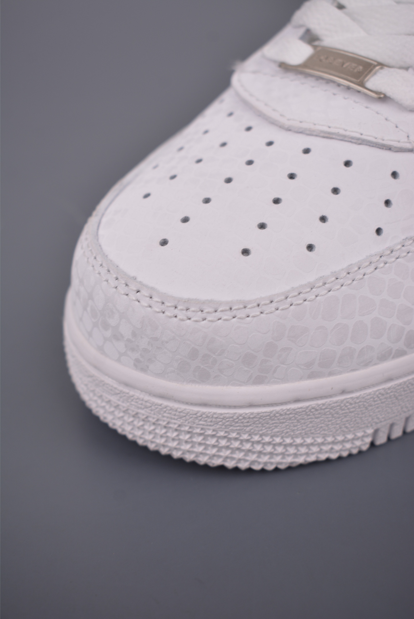 Nike Air Force 1 Low White Perforated Leather Sneakers Classic Style Shoes 7 i1754073317990 525 0 5