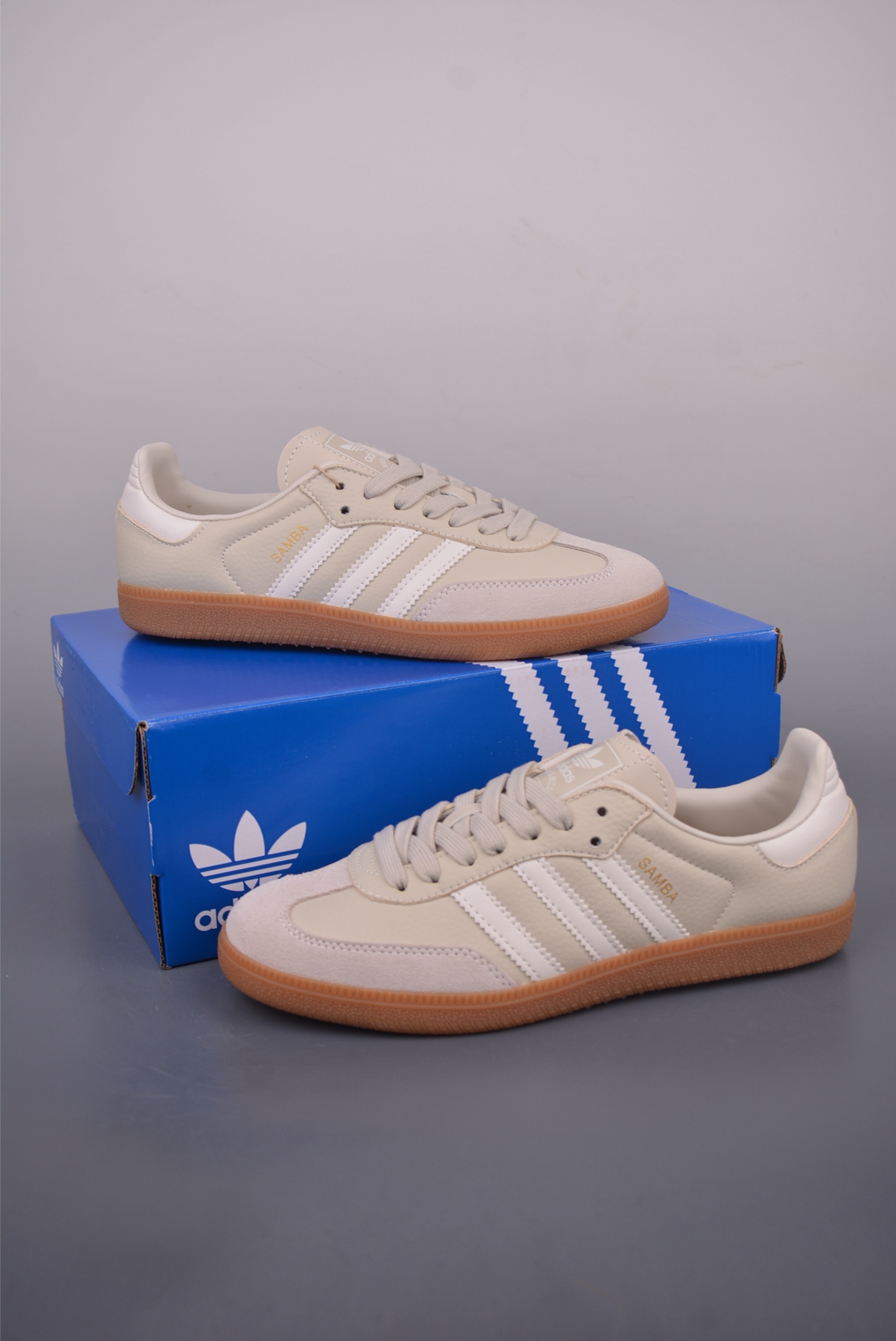 Adidas Samba OG Cream White Casual Sneakers, Versatile & Comfortable Shoes 6 i1754079815973 1697 0 4