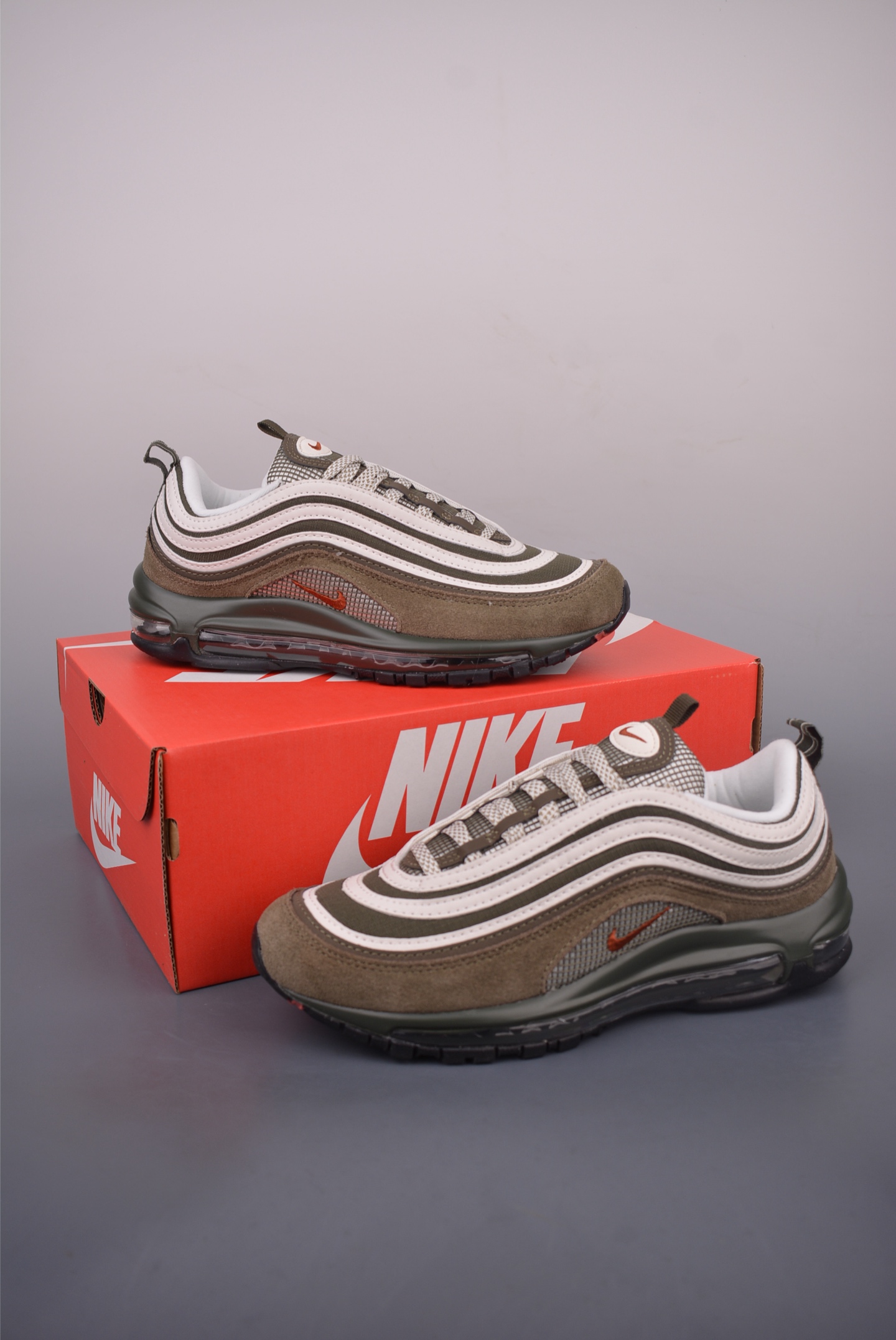 Nike Air Max 97 'Bullet' Olive Green/Beige - Premium Quality, Comfort & Style 5 i1754080248419 3602 0 4