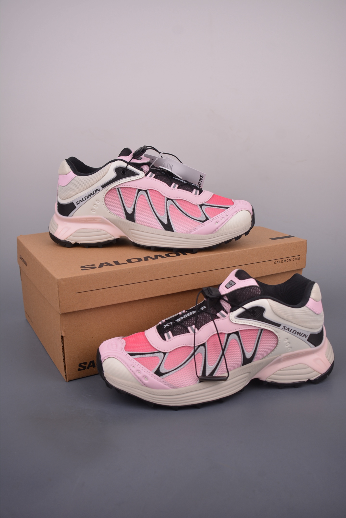 Salomon XT-Whisper Trail Running Shoes - Pink Athletic Sneakers for Women 6 i1754165651148 459 0 4