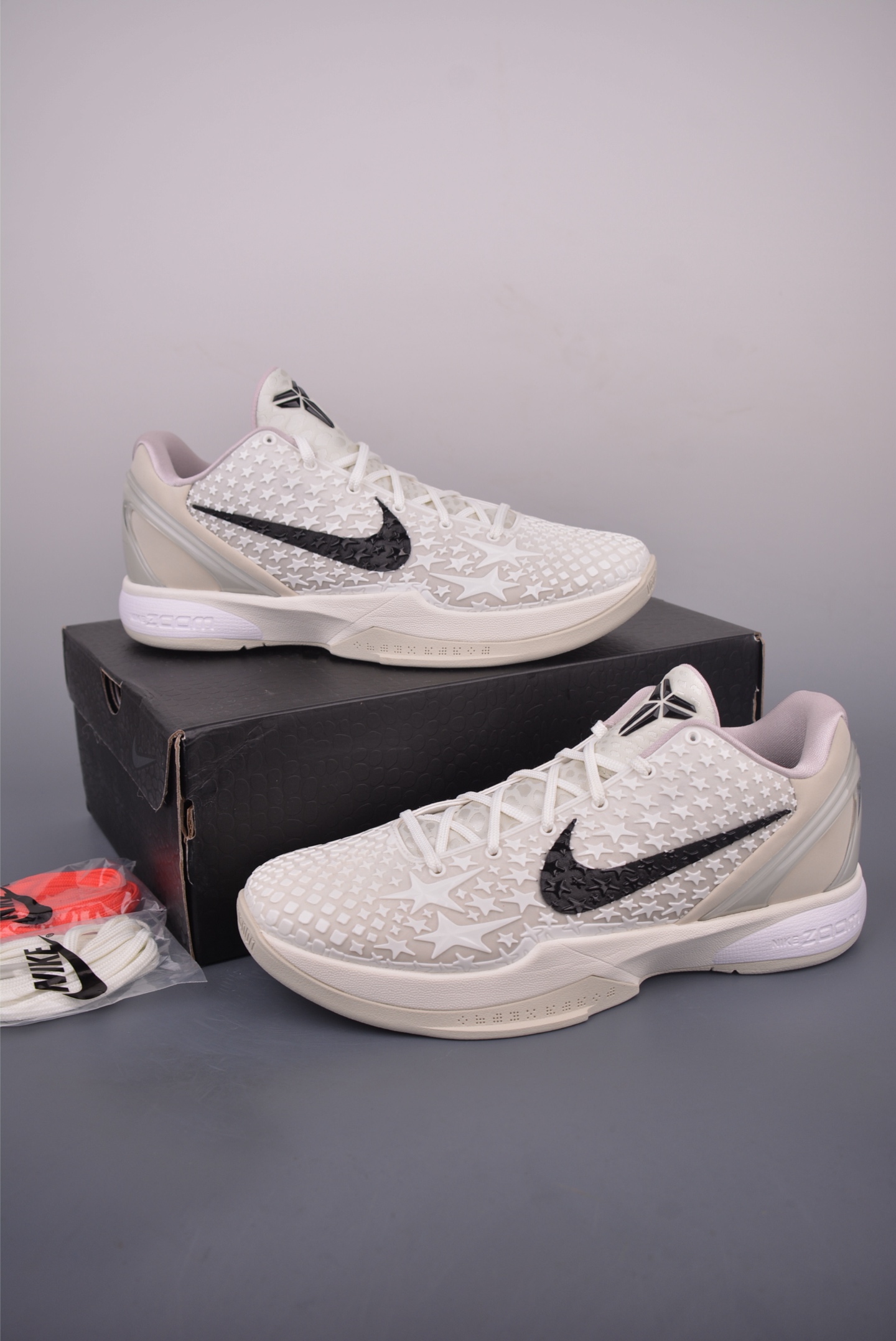 Nike Kobe 6 Protro All-Star 2.0 Basketball Shoes - White/Black 5 i1754166370371 6785 0 4