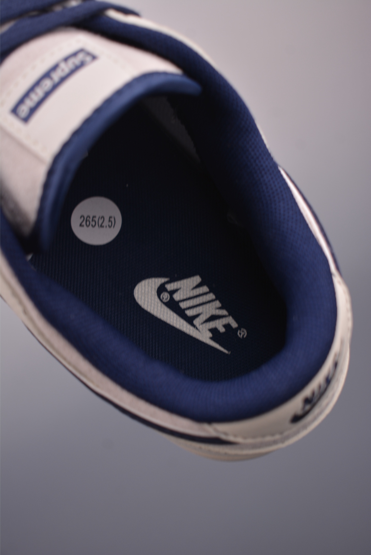 Nike SB Dunk Low Supreme Collab Cream/Navy Sneakers Authentic Style & Comfort 10 i1754171429853 6701 0 8