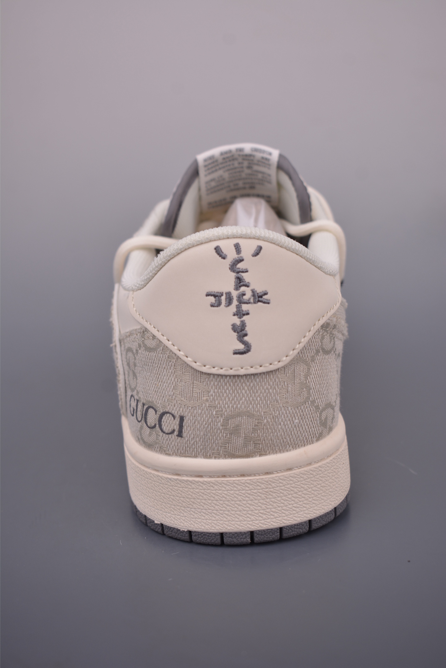 Fragment x Travis Scott x Gucci Air Jordan 1 Low 三方联名倒钩 HT5088-601