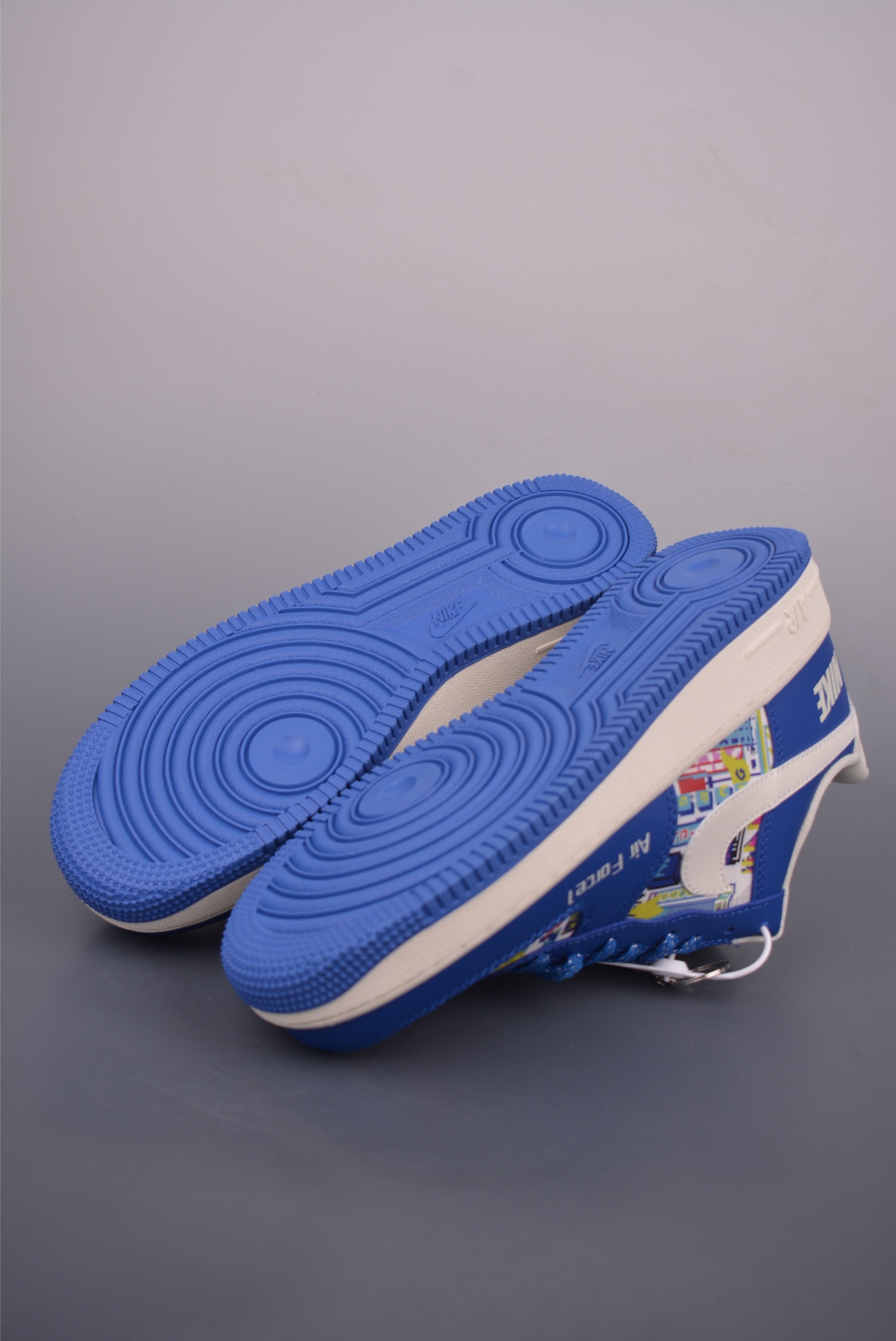 Nike Air Force 1 Low Blue White Sneakers - Original Design & Comfortable Fit 4 i1754260288424 45 0 2