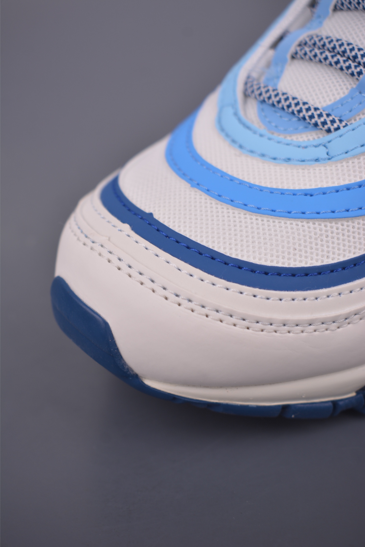 Nike Air Max 97 'Bullet' White & Blue Original Batch, Comfortable and Stylish 6 i1754260417395 9672 0 5