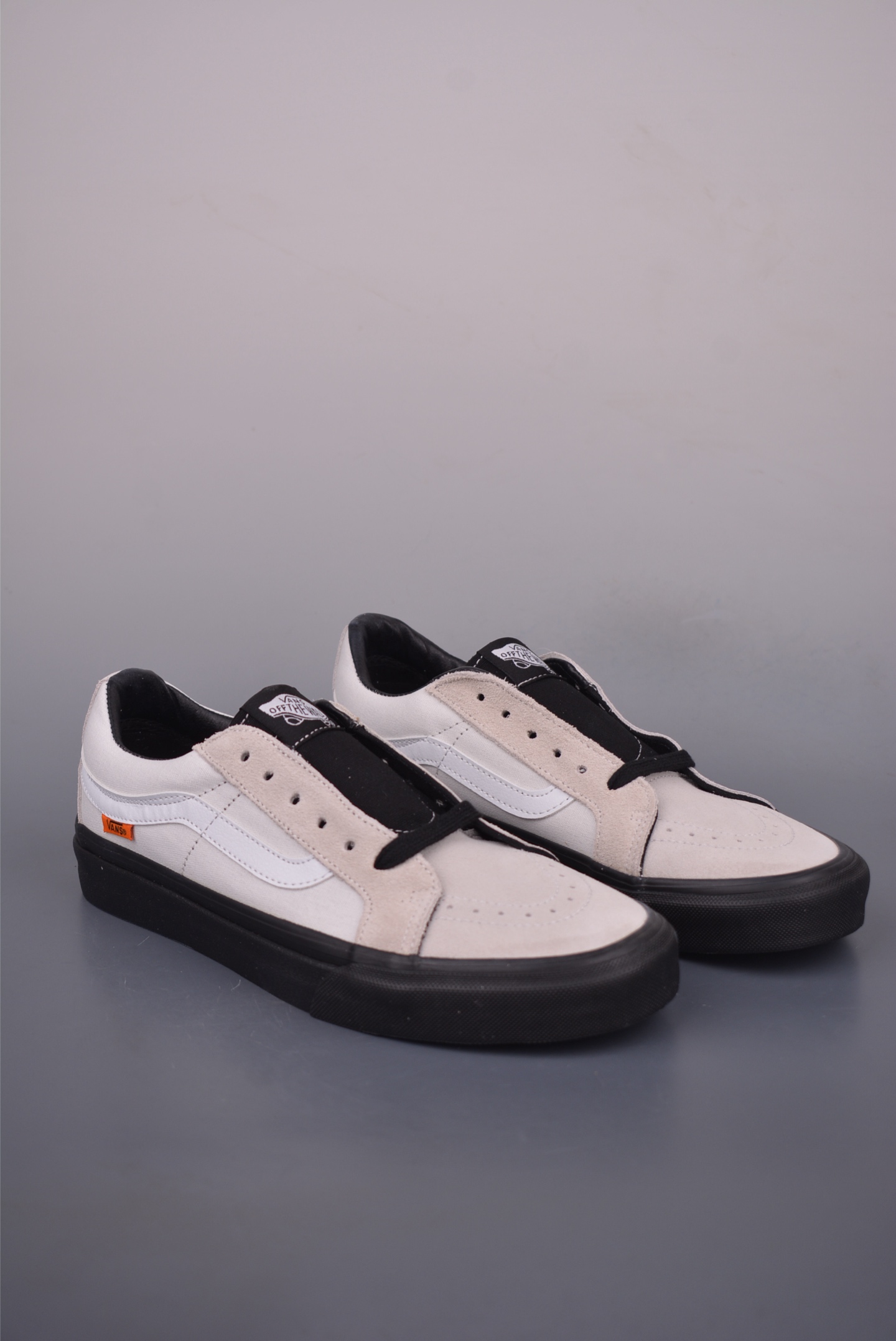 Vans Sk8-Low White Black Casual Canvas Shoes - Retro Style & Comfort 2 i1754347252480 8635 0 0