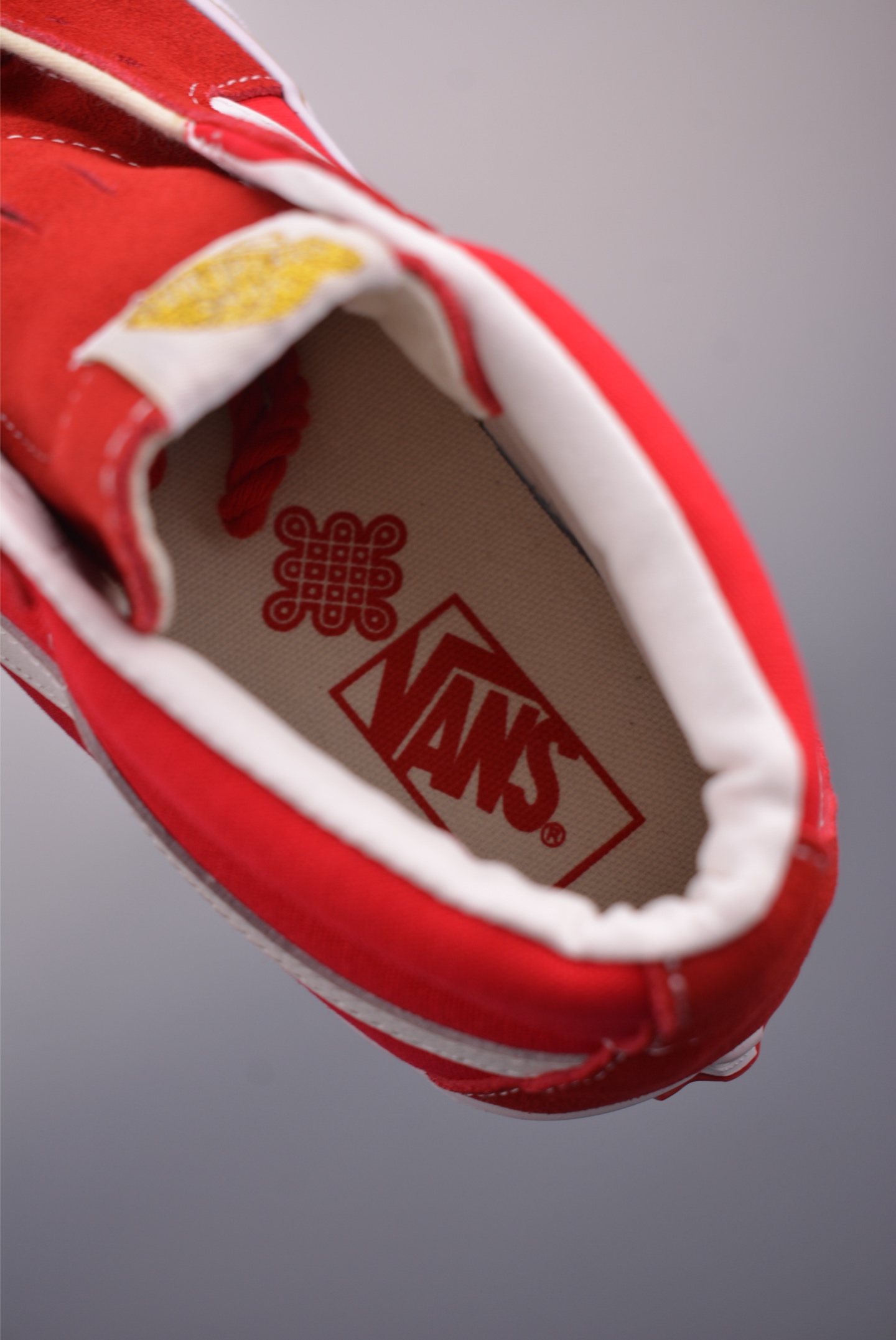 Vans Sk8-Mid Premium High-Top Sneakers, Red/White, Canvas & Suede, Retro Style 10 i1754347338669 7572 0 8
